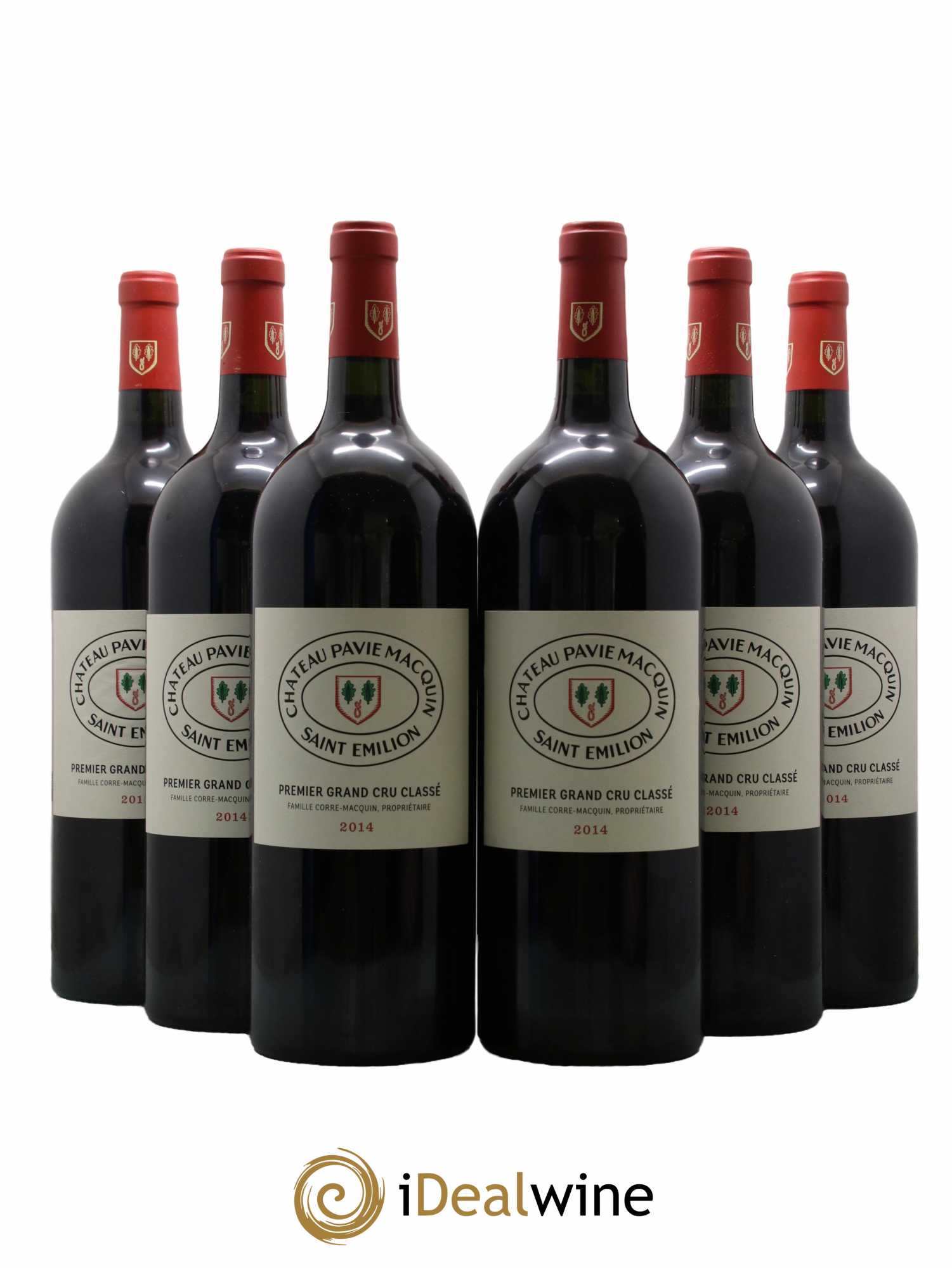 Château Pavie Macquin 1er Grand Cru Classé B 2014 - Lot de 6 magnums - 0