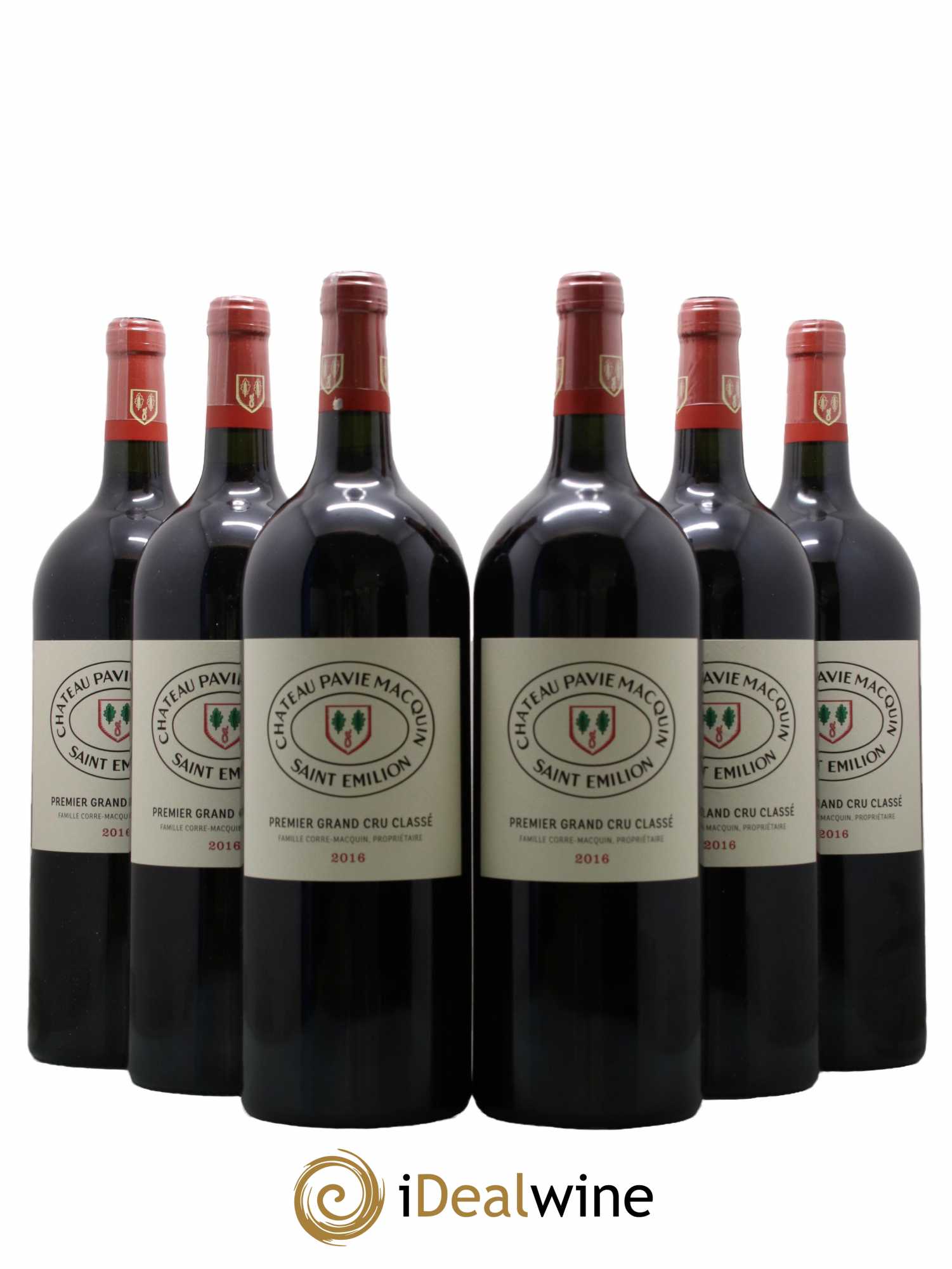 Château Pavie Macquin 1er Grand Cru Classé B 2016 - Posten von 6 Magnum - 0
