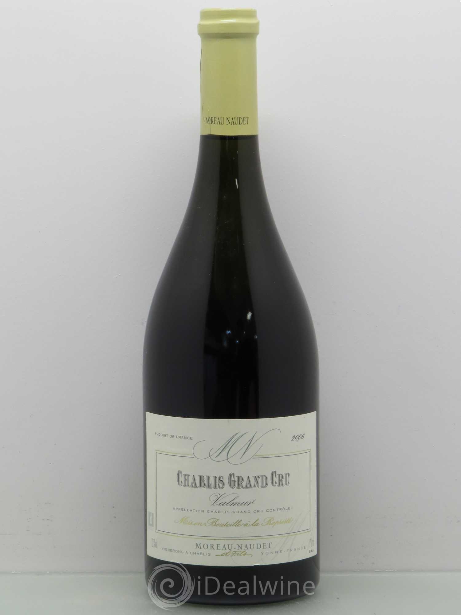 Chablis Grand Cru Valmur Moreau Naudet 2006 - Posten von 1 Flasche - 0
