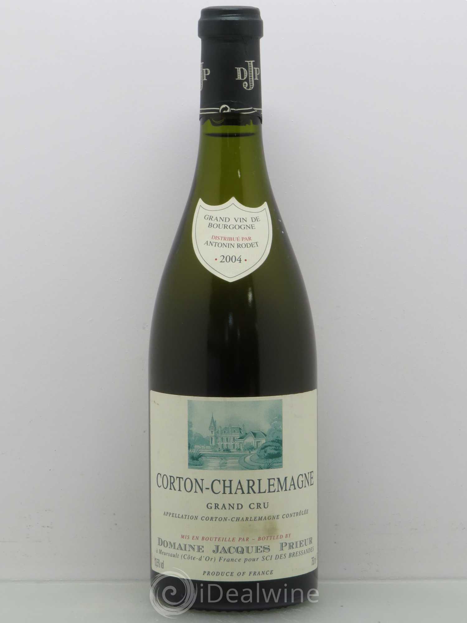 Corton-Charlemagne Grand Cru Jacques Prieur (Domaine) 2004 - Lot de 1 bouteille - 0