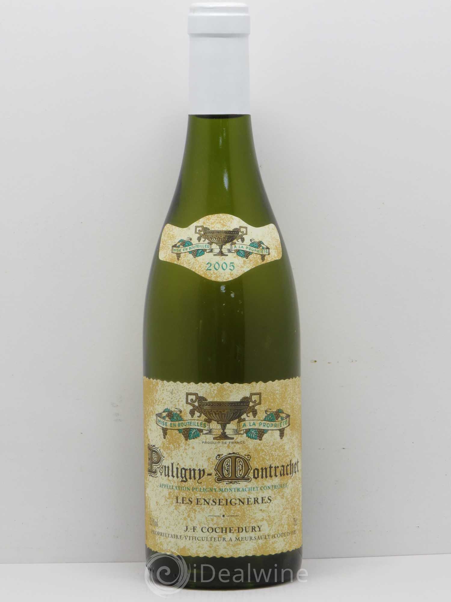 Puligny-Montrachet Les Enseignères Coche Dury (Domaine) 2005 - Lot de 1 bouteille - 0