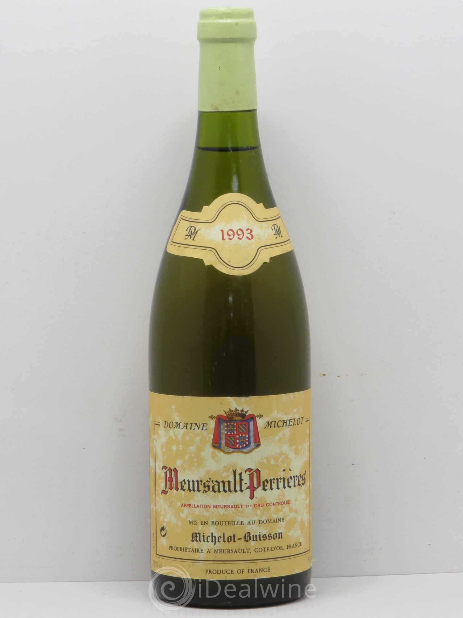 Meursault 1er Cru Perrières Michelot-Buisson 1993 - Posten von 1 Flasche - 0