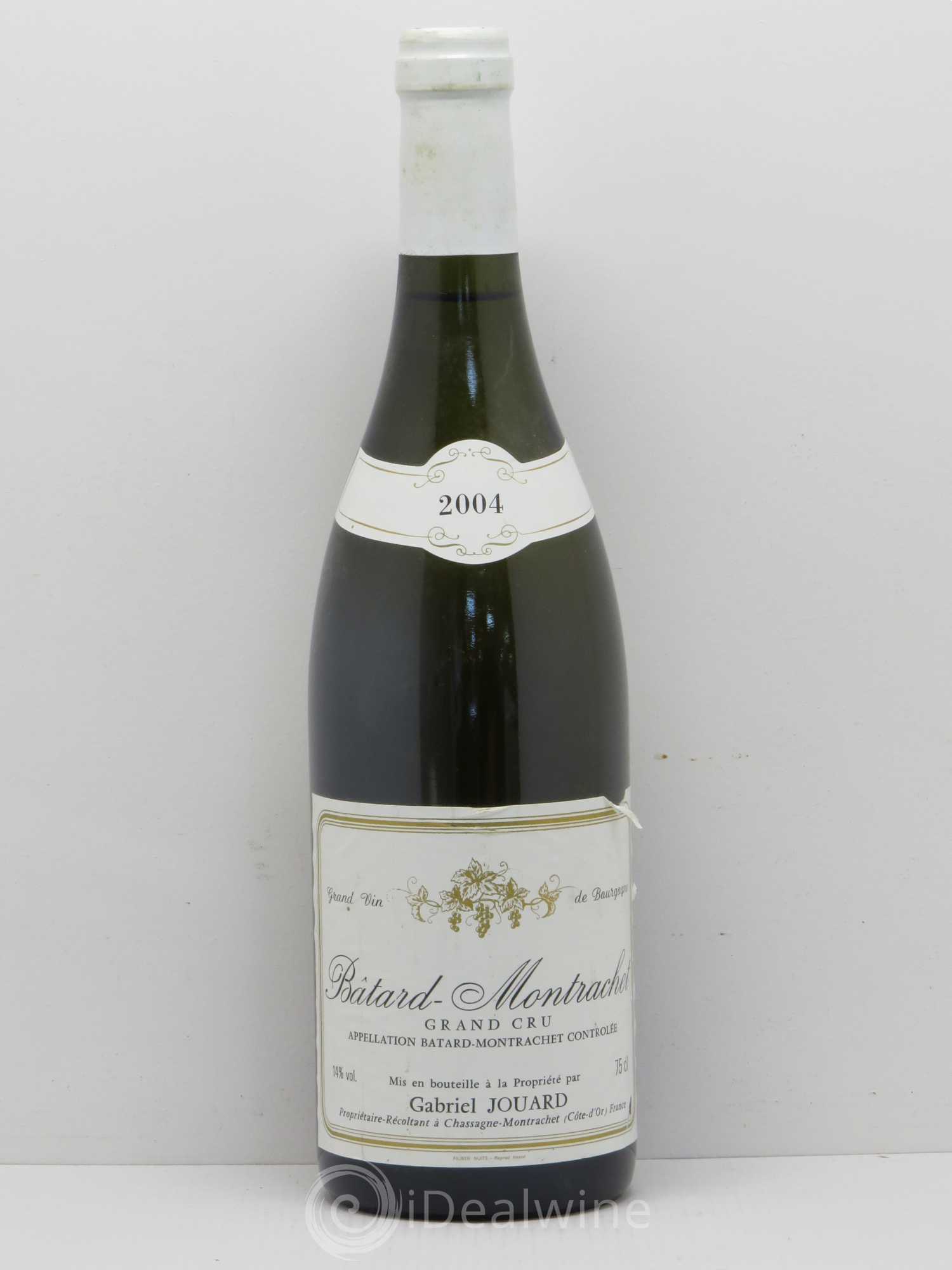 Bâtard-Montrachet Grand Cru Gabriel et Paul Jouard 2004 - Lot of 1 bottle - 0