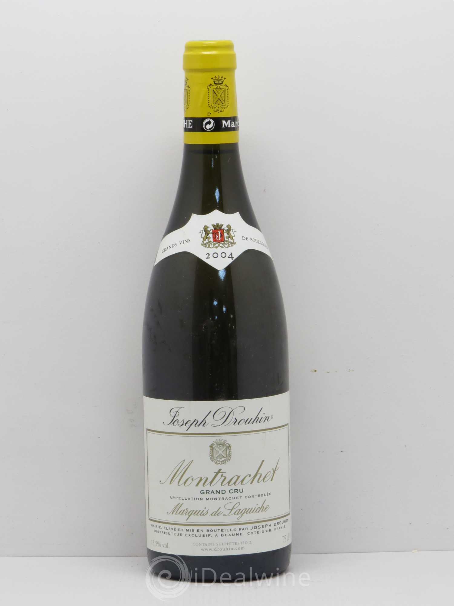 Montrachet Grand Cru Marquis de Laguiche Joseph Drouhin 2004 - Lot de 1 bouteille - 0