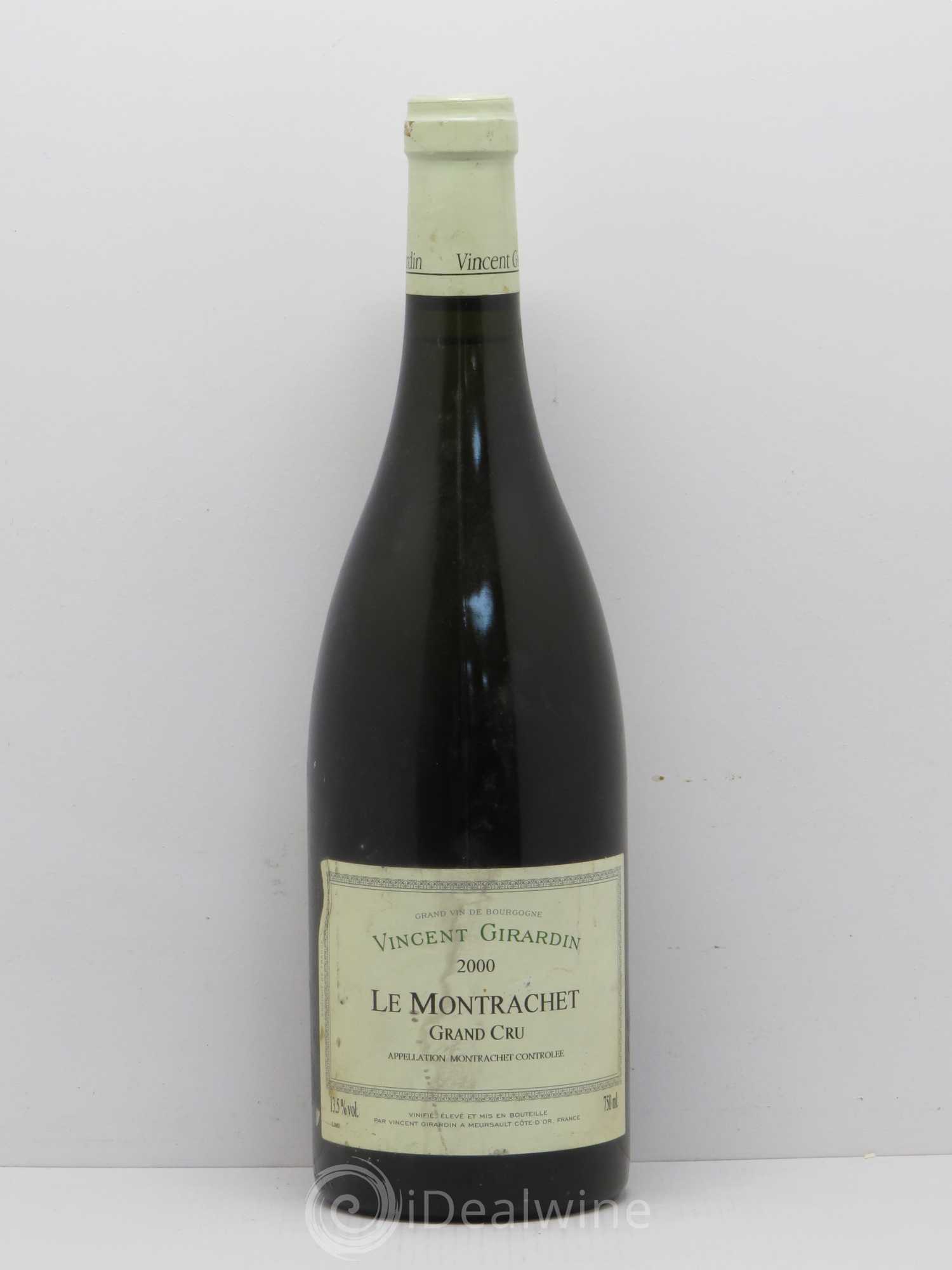 Montrachet Grand Cru Domaine Vincent Girardin 2000 - Posten von 1 Flasche - 0