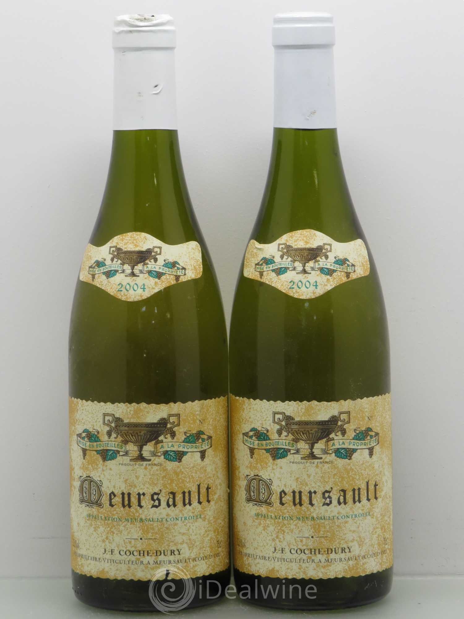Meursault Coche Dury (Domaine) 2004 - Lot de 2 bouteilles - 0