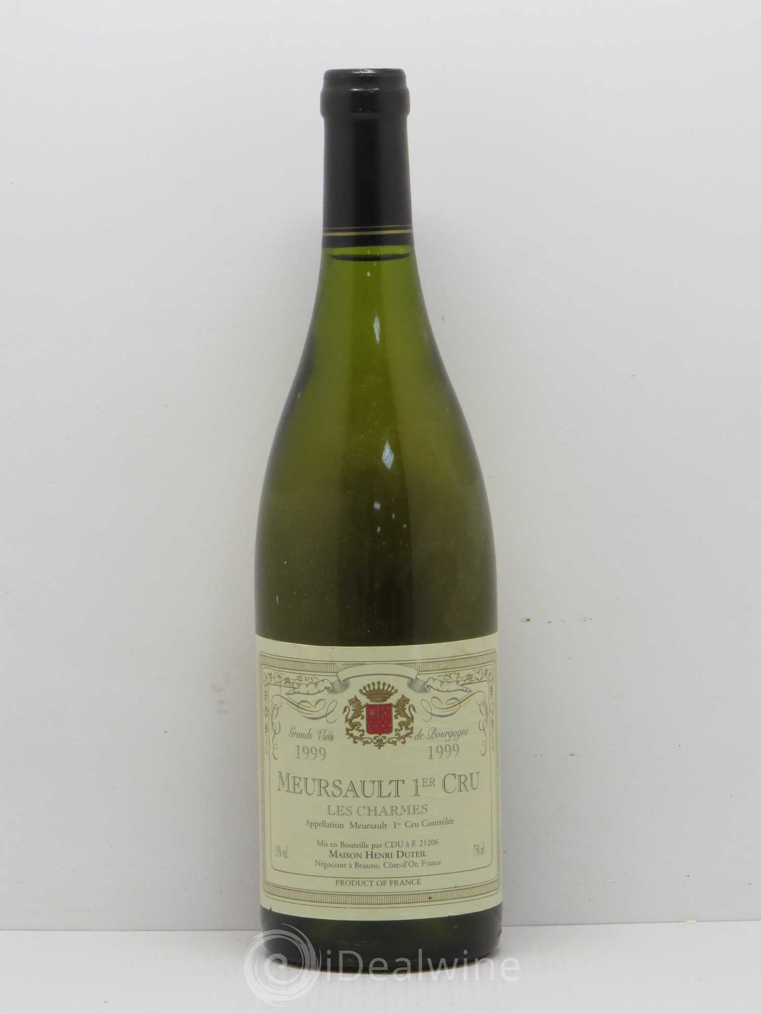 Meursault 1er Cru Les Charmes Duteil 1999 - Posten von 1 Flasche - 0