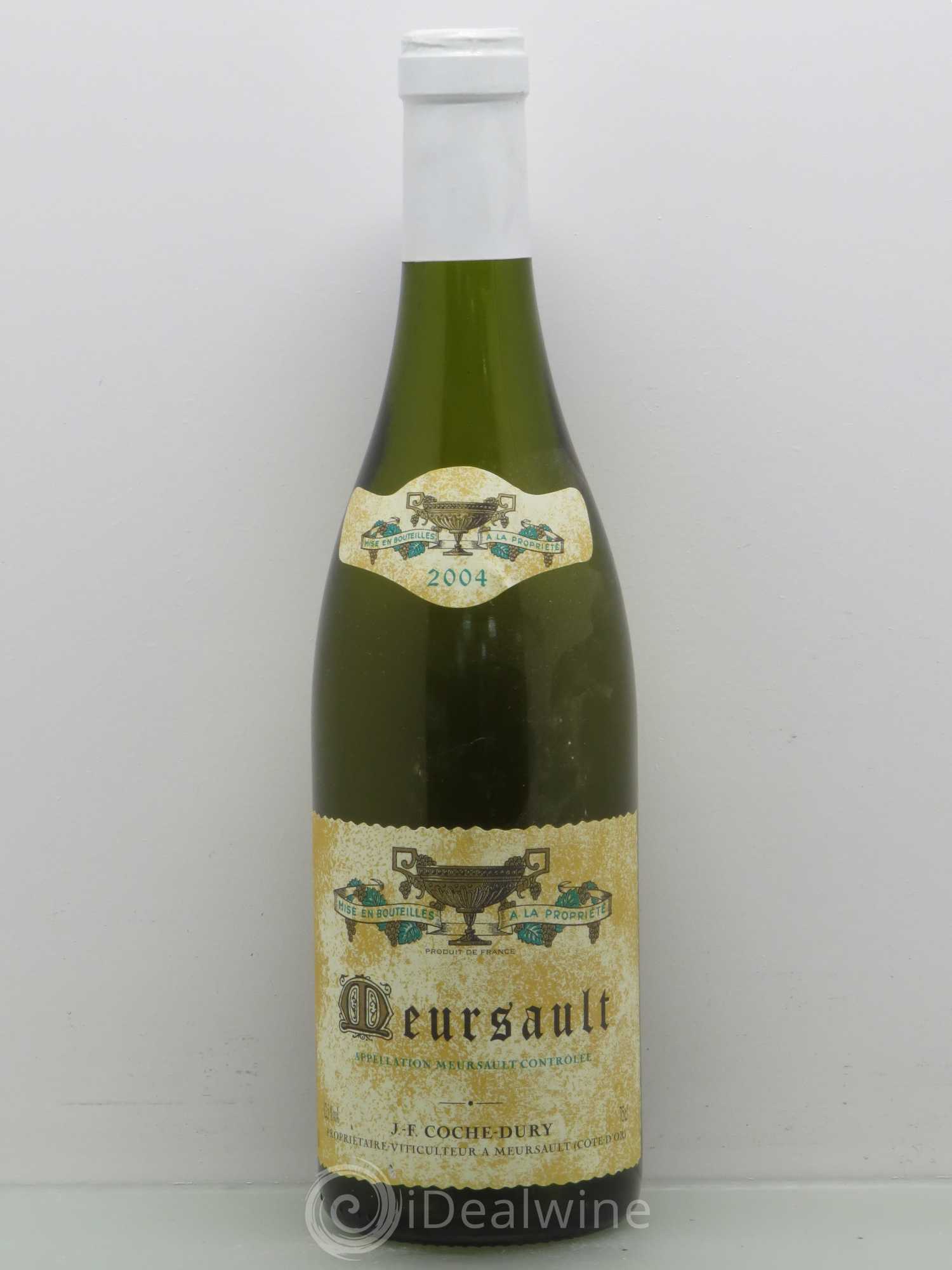 Meursault Coche Dury (Domaine) 2004 - Lot de 1 bouteille - 0