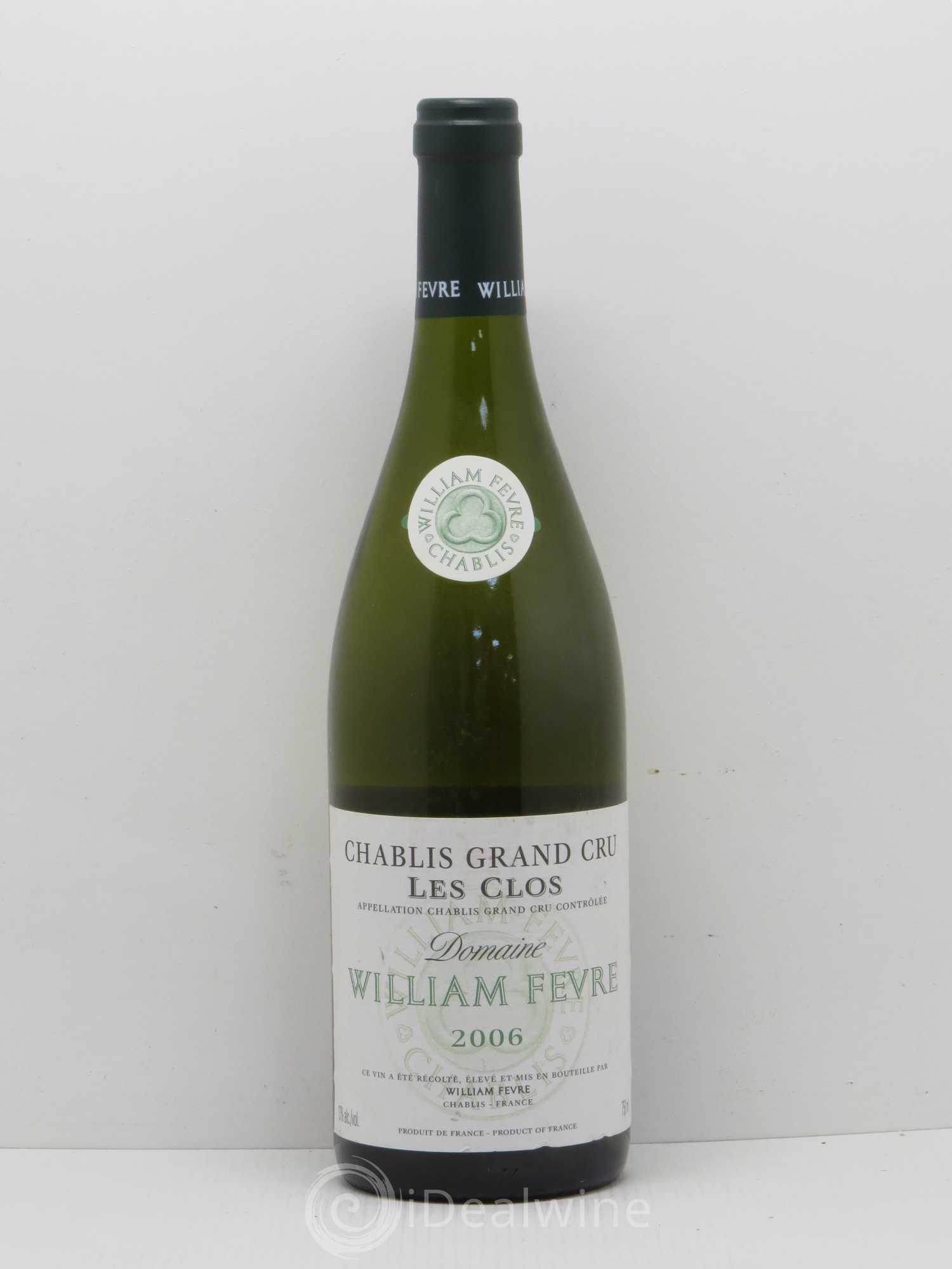 Chablis Grand Cru Les Clos William Fèvre 2006 - Lot de 1 bouteille - 0