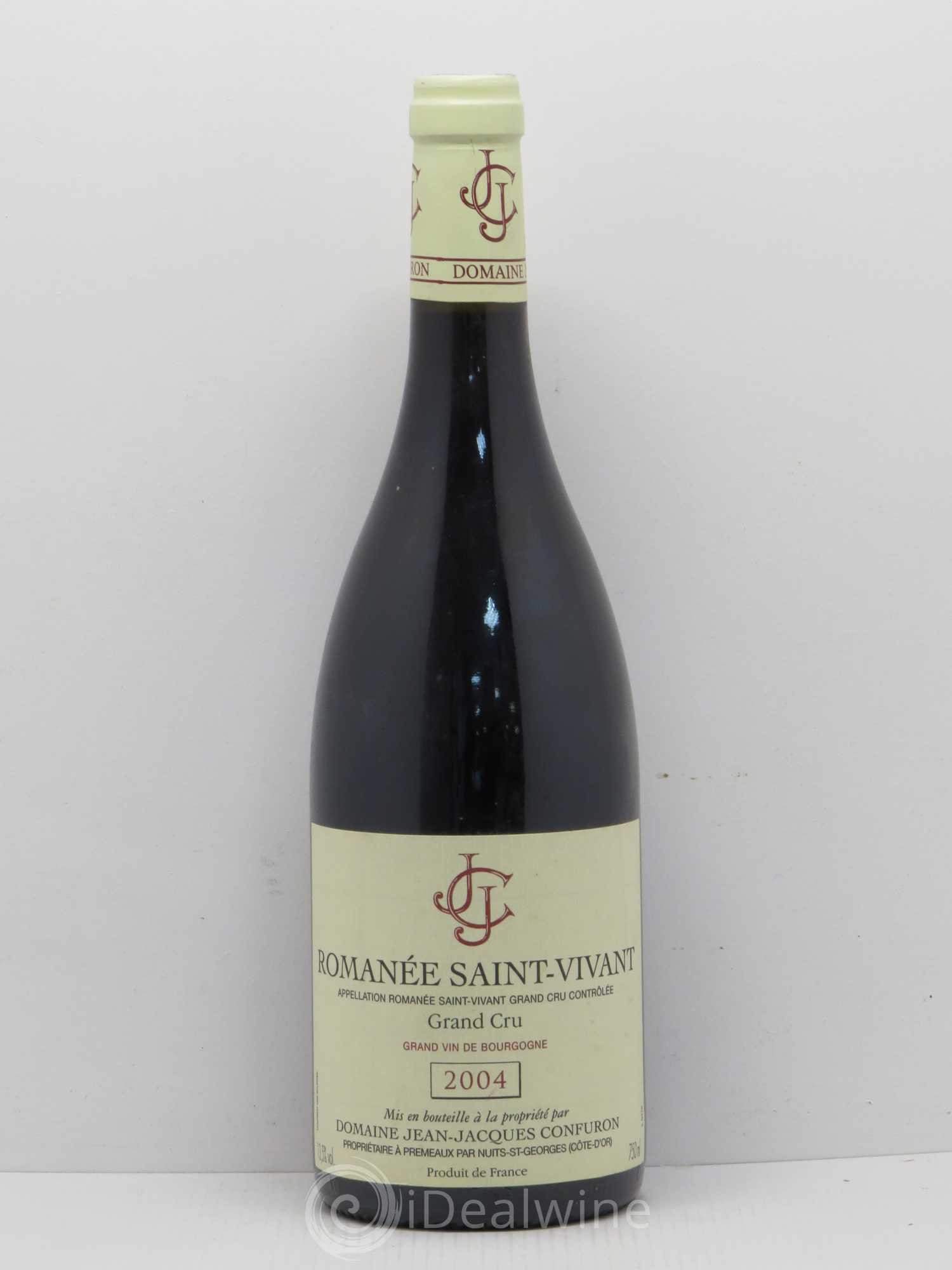 Romanée-Saint-Vivant Grand Cru Jean-Jacques Confuron 2004 - Lot de 1 bouteille - 0
