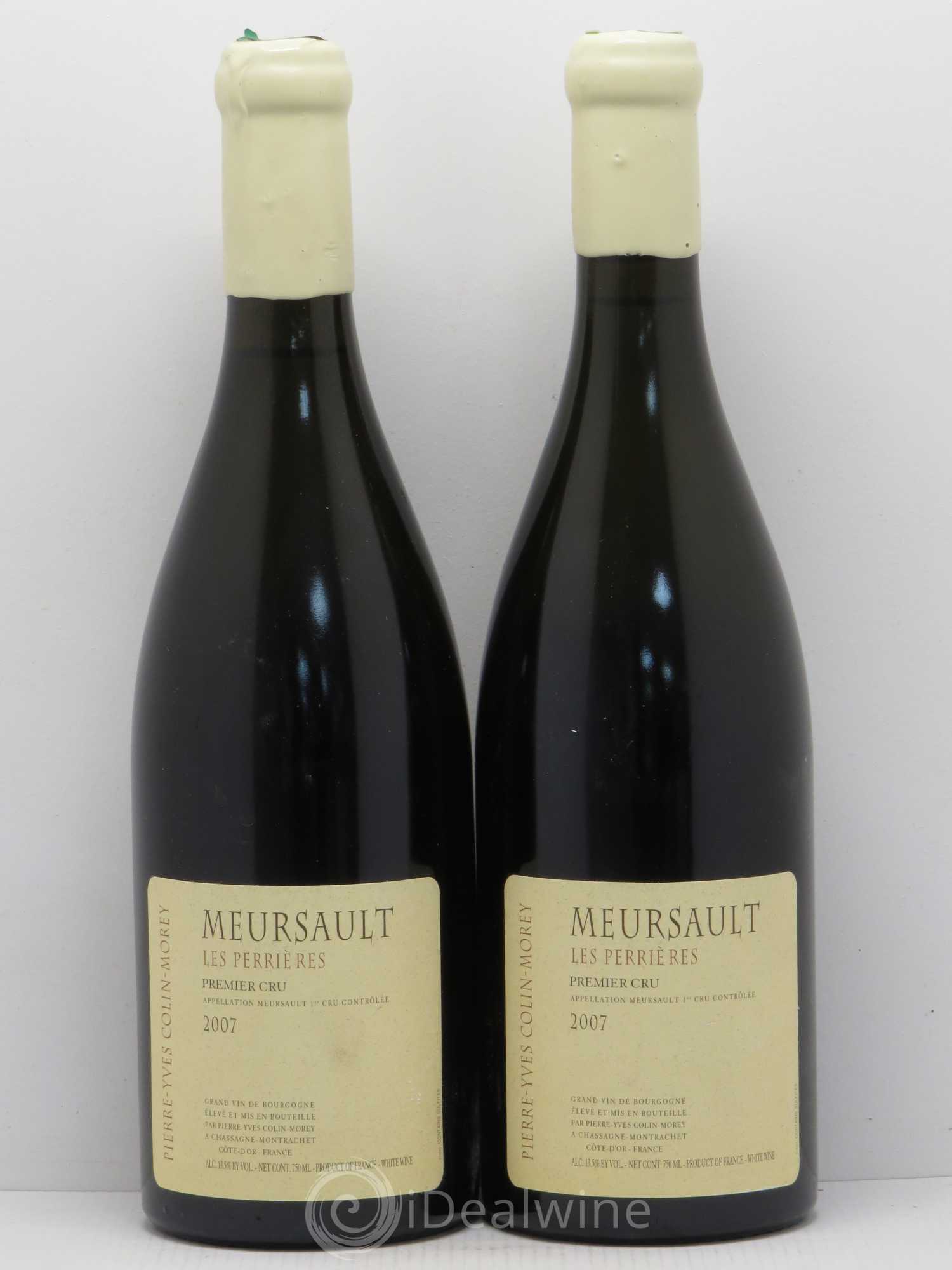 Meursault 1er Cru Pierre-Yves Colin Morey 2007 - Posten von 2 Flaschen - 0