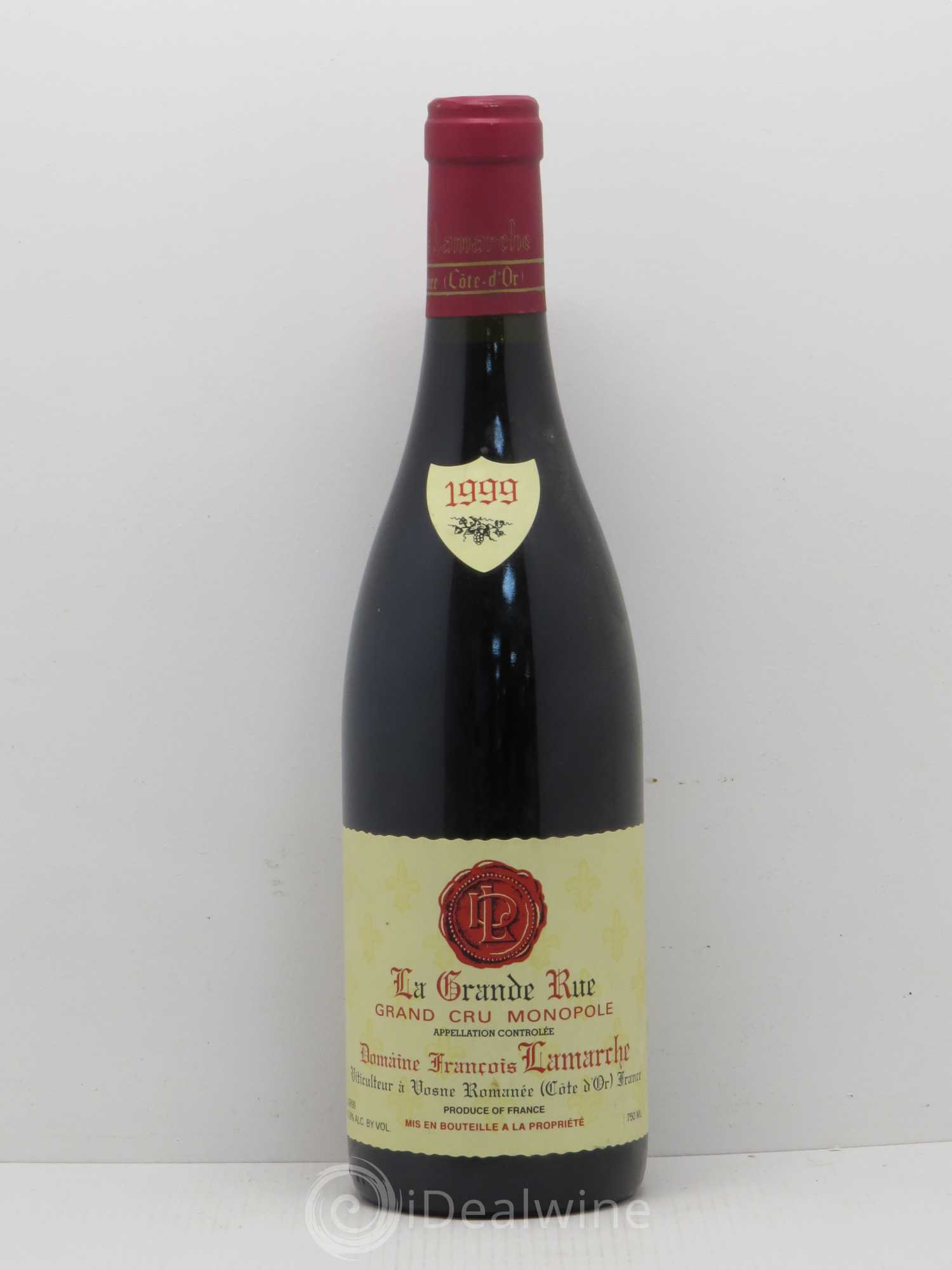 La Grande Rue Grand Cru Lamarche (Domaine) 1999 - Lot de 1 bouteille - 0