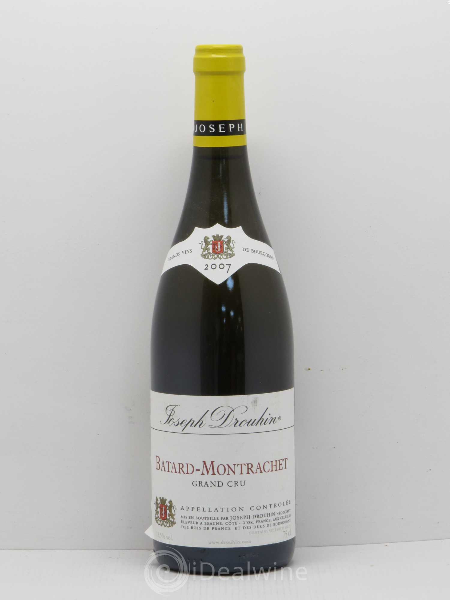 Bâtard-Montrachet Grand Cru Joseph Drouhin 2007 - Lot de 1 bouteille - 0