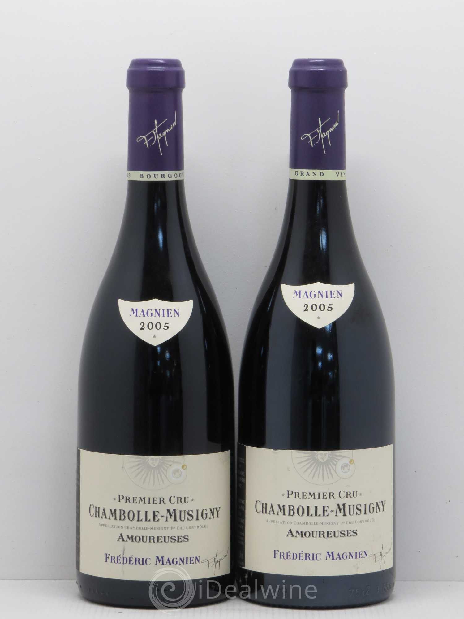 Chambolle-Musigny 1er Cru Les Amoureuses Frédéric Magnien 2005 - Posten von 2 Flaschen - 0