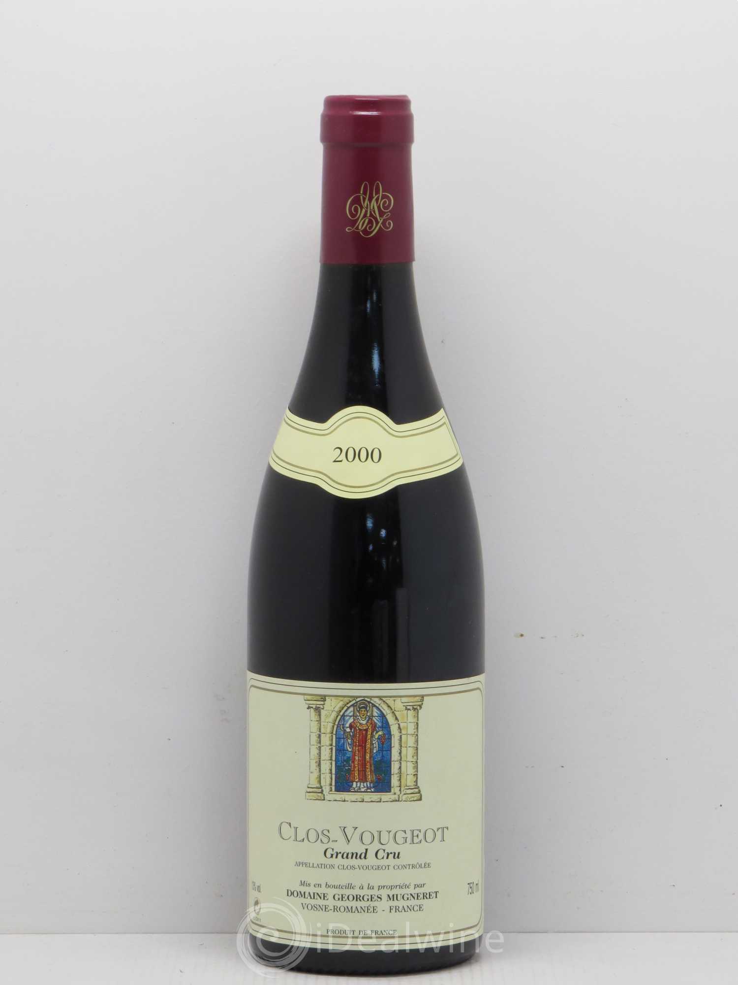 Clos de Vougeot Grand Cru 2000 - Posten von 1 Flasche - 0