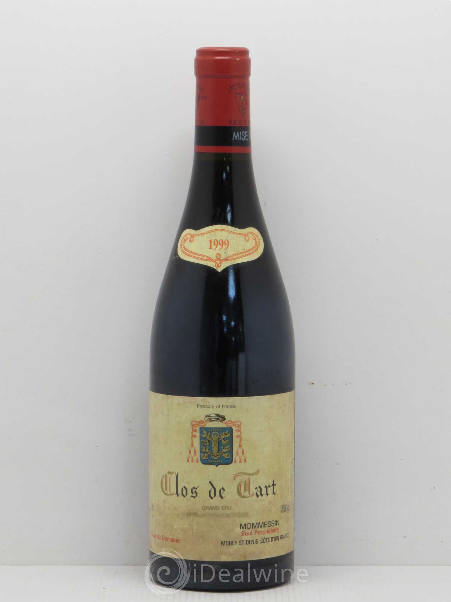Clos de Tart Grand Cru Clos de Tart 1999 - Lot de 1 bouteille - 0