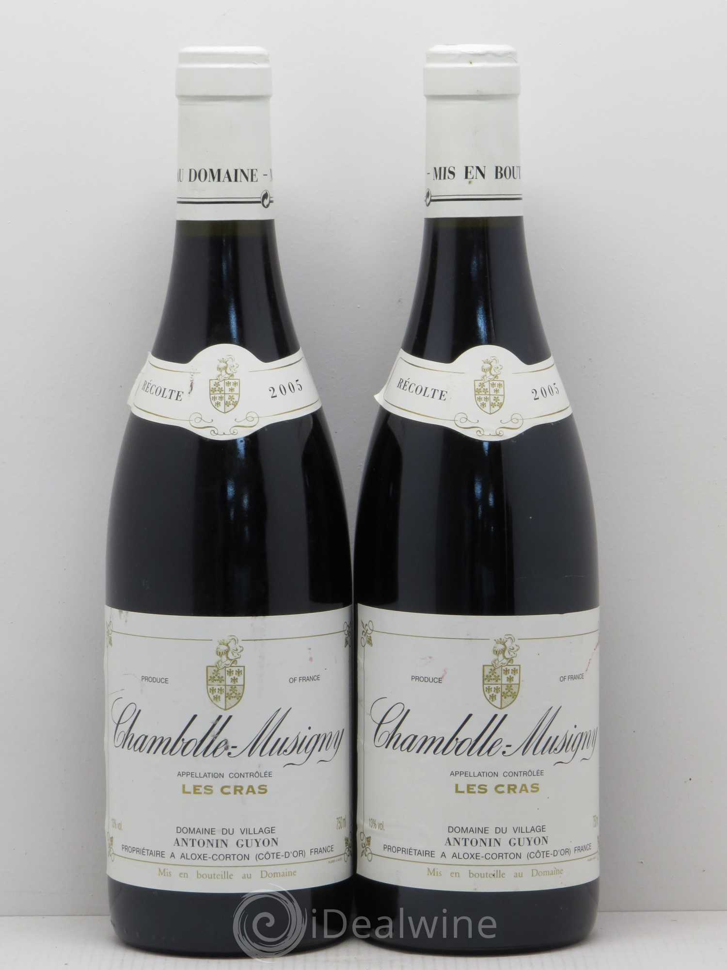 Chambolle-Musigny 1er Cru Antonin Guyon 2005 - Lot de 2 bouteilles - 0