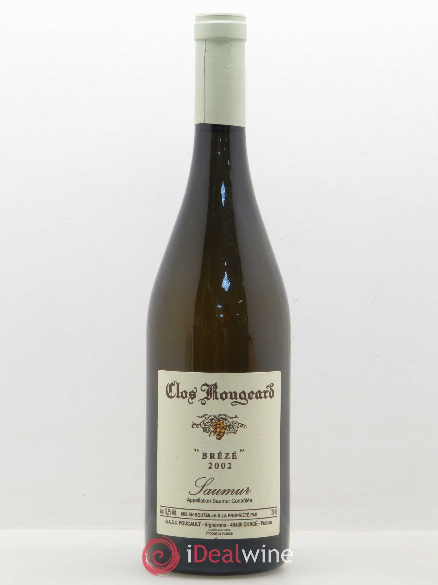 Saumur Brézé Clos Rougeard 2002 - Posten von 1 Flasche - 0