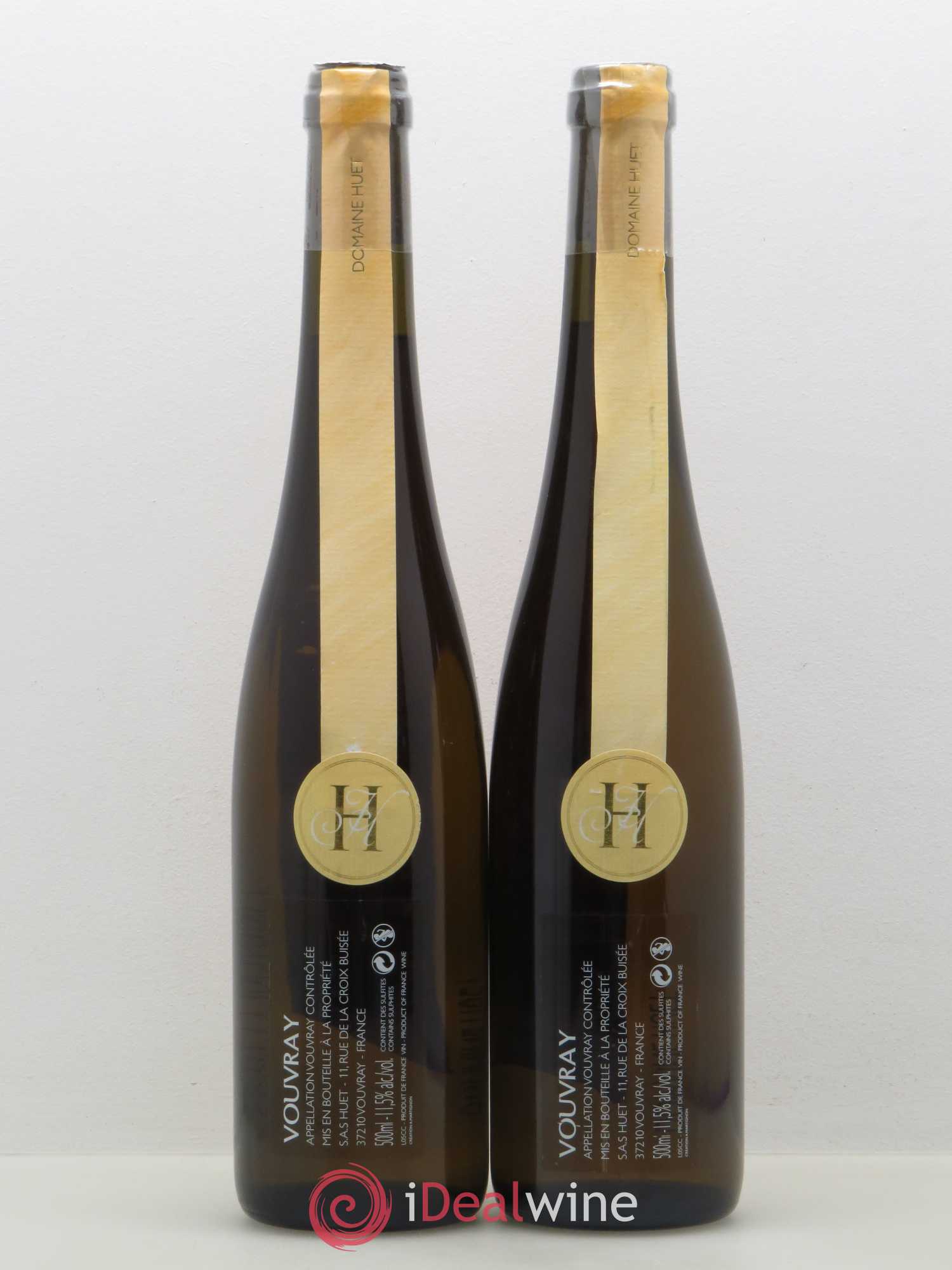 Vouvray Cuvée Constance Domaine Huet 2005 - Lotto di 2 bottiglie - 1