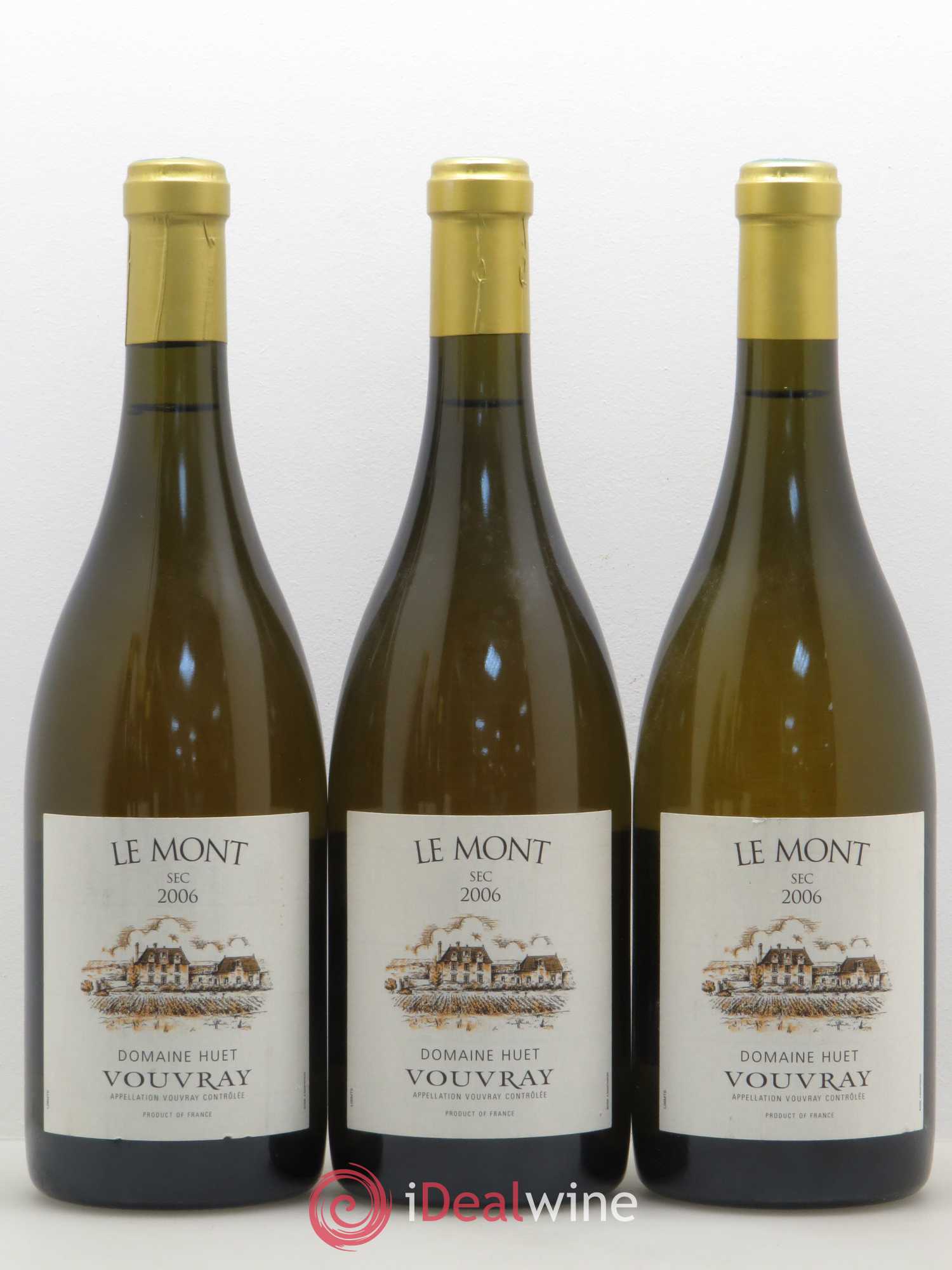 Vouvray Le Mont Sec Domaine Huet 2006 - Lot de 6 bouteilles - 2