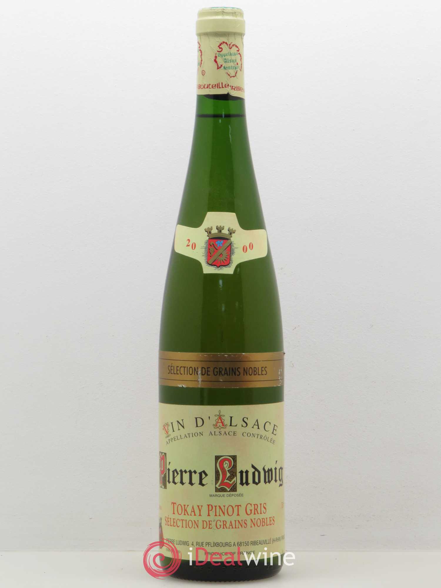 Pinot Gris Séléction de grains nobles Ludwig (sans prix de réserve) 2000 - Posten von 1 Flasche - 0