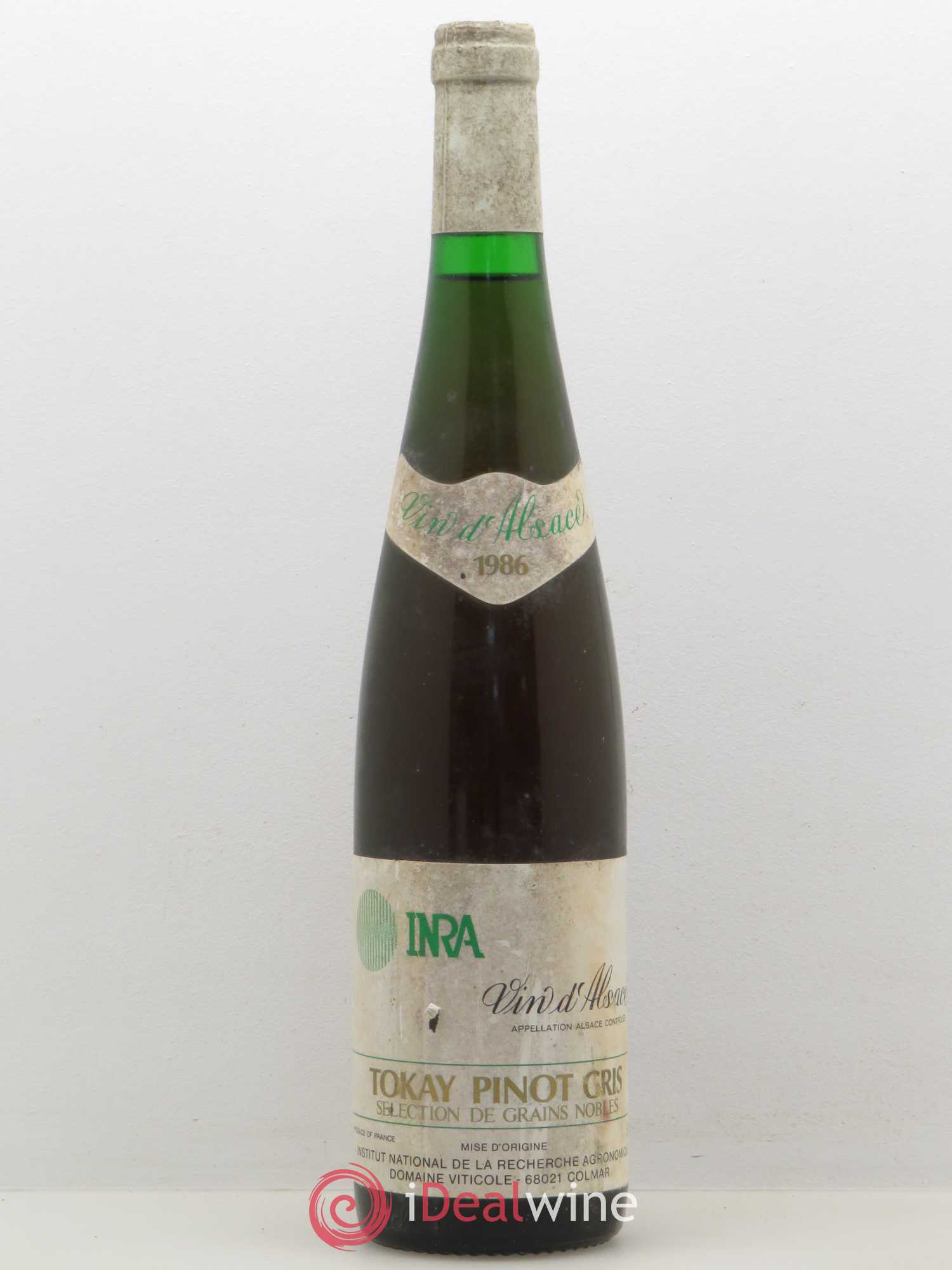 Pinot Gris Séléction de grains nobles Inra (sans prix de réserve) 1986 - Posten von 1 Flasche - 0