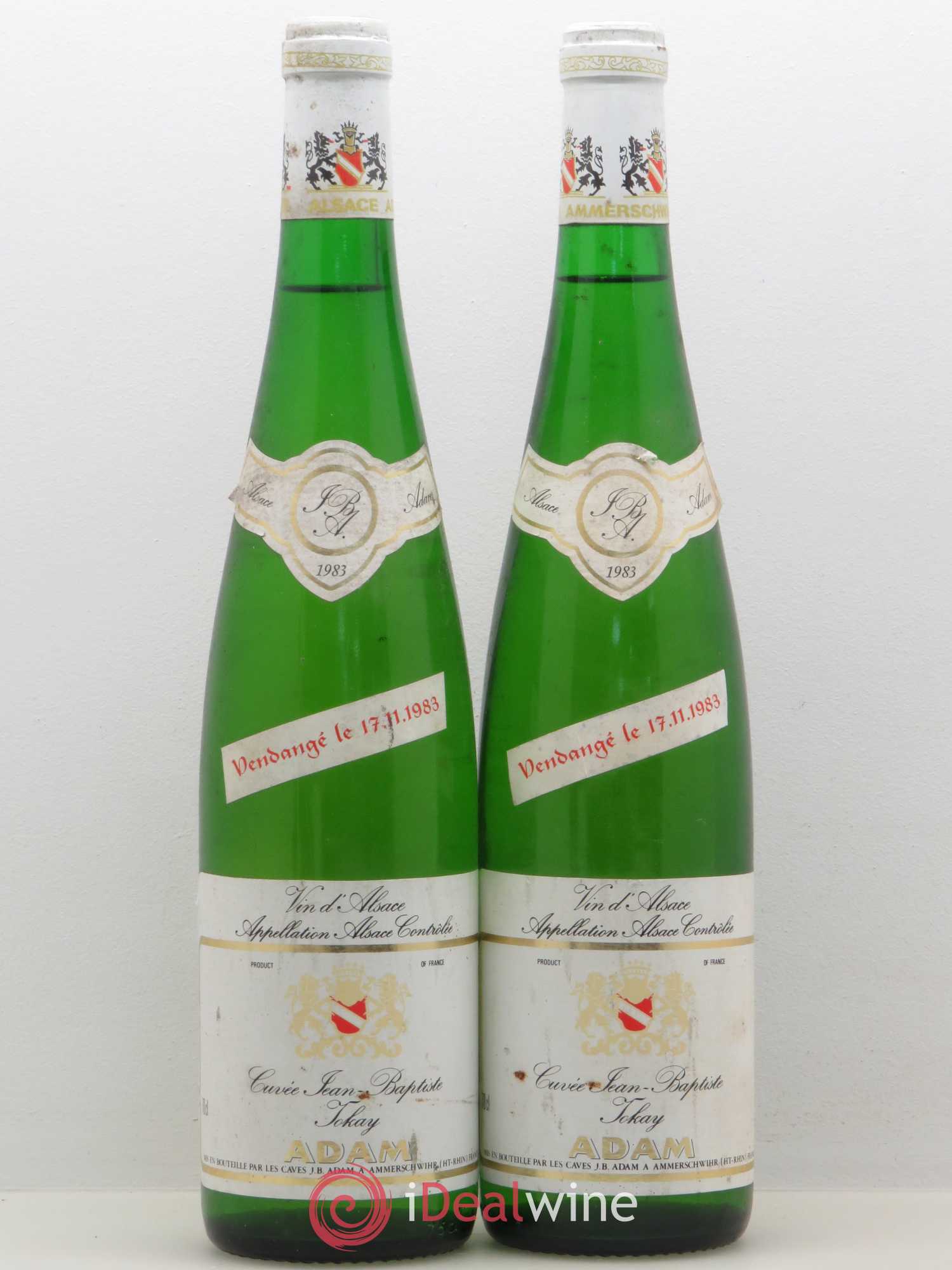 Pinot Gris Adam 1983 - Posten von 2 Flaschen - 0