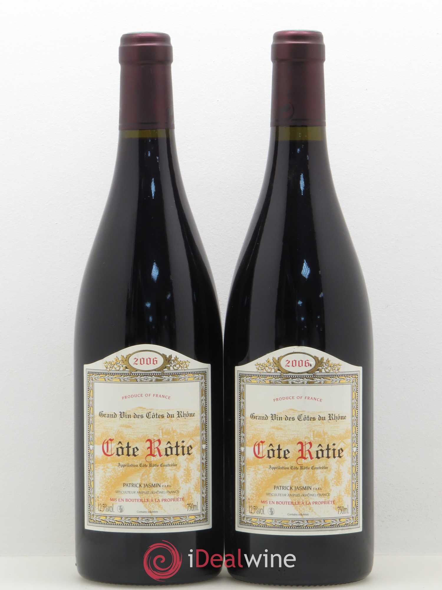 Côte-Rôtie Jasmin (Domaine) 2006 - Lot de 2 bouteilles - 0