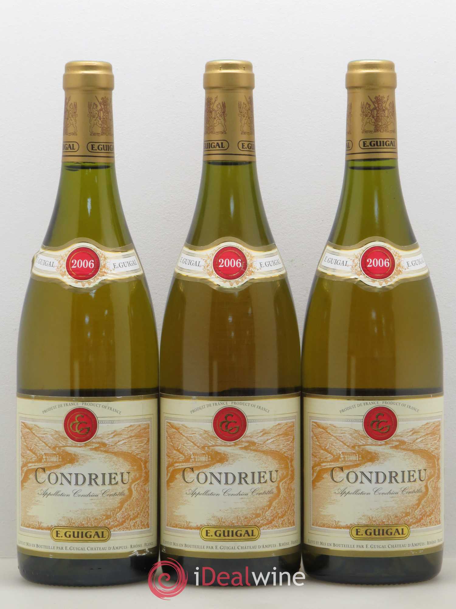 Condrieu Guigal (sans prix de réserve) 2006 - Lot de 3 bouteilles - 0