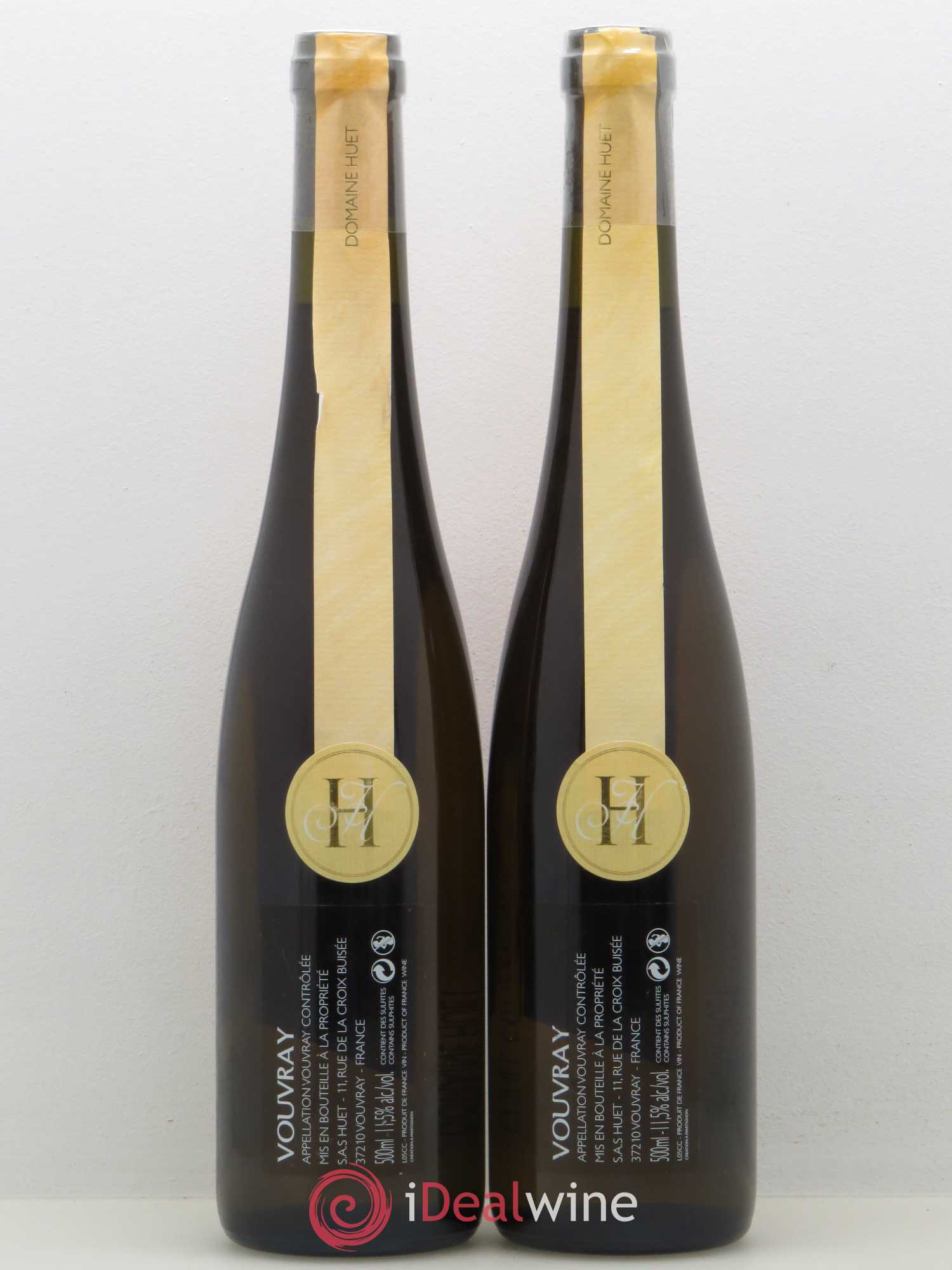 Vouvray Cuvée Constance Domaine Huet 2005 - Lotto di 2 bottiglie - 1