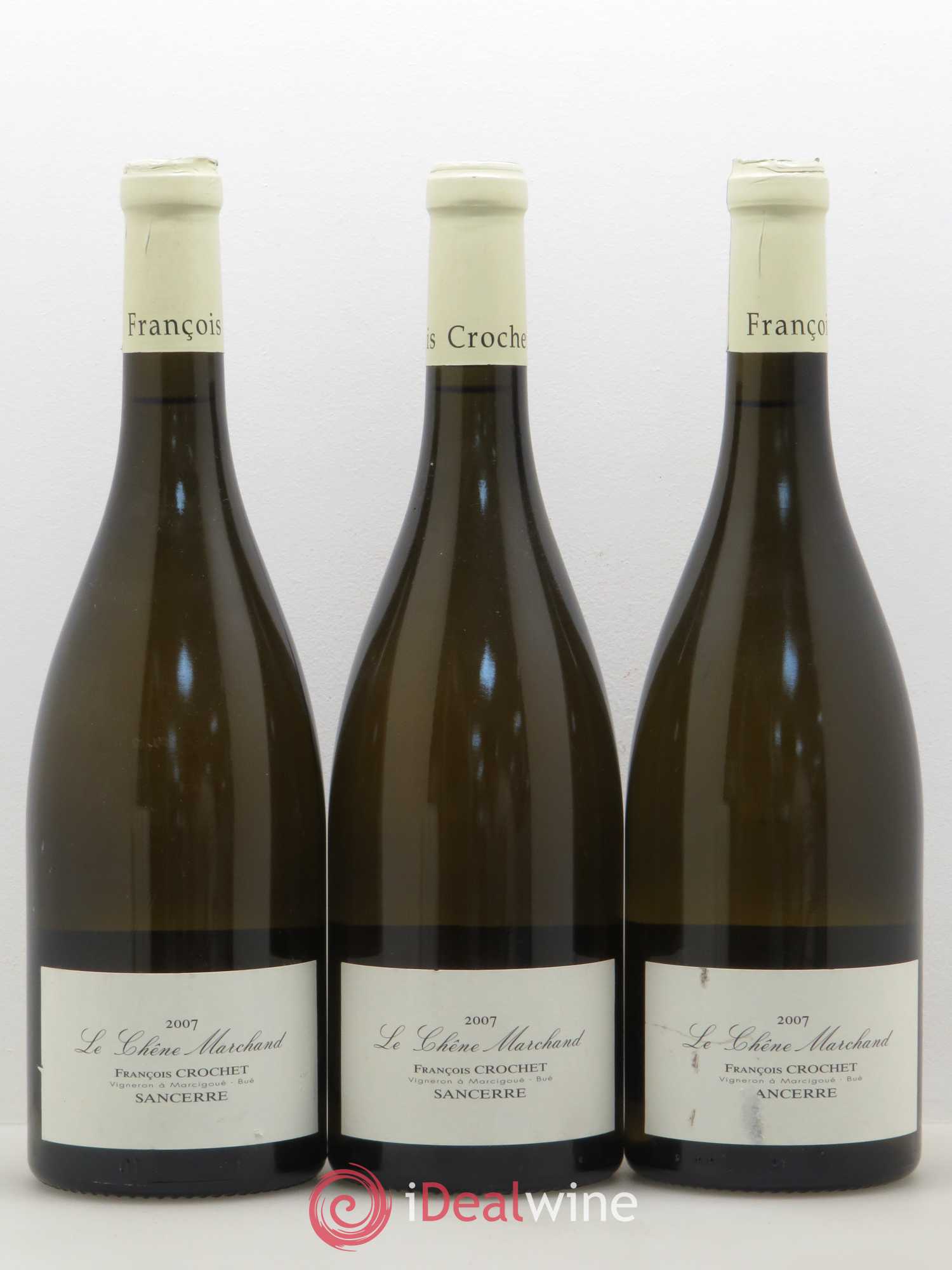 Sancerre Le Chêne Marchand François Crochet 2007 - Lot de 3 bouteilles - 0