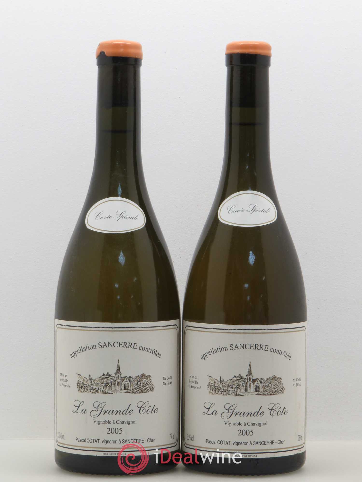 Sancerre La Grande Côte Pascal Cotat cuvée Speciale 2005 - Posten von 2 Flaschen - 0