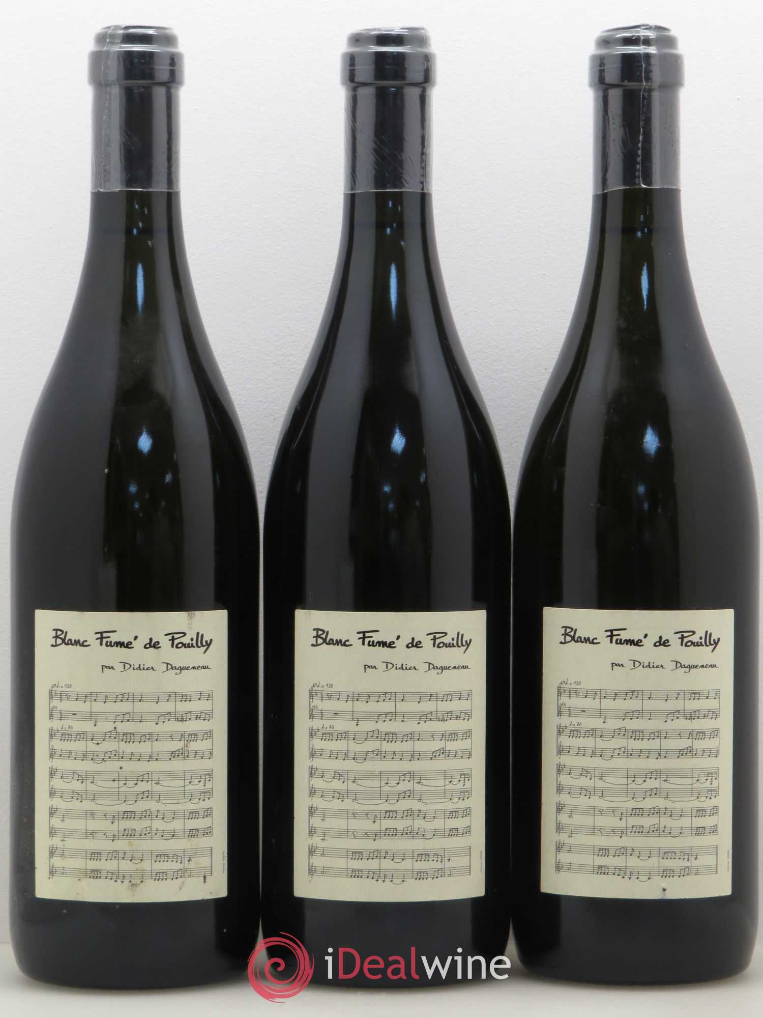 Pouilly-Fumé Blanc Fumé de Pouilly Dagueneau (Domaine Didier - Louis-Benjamin) 2005 - Lot de 3 bouteilles - 0