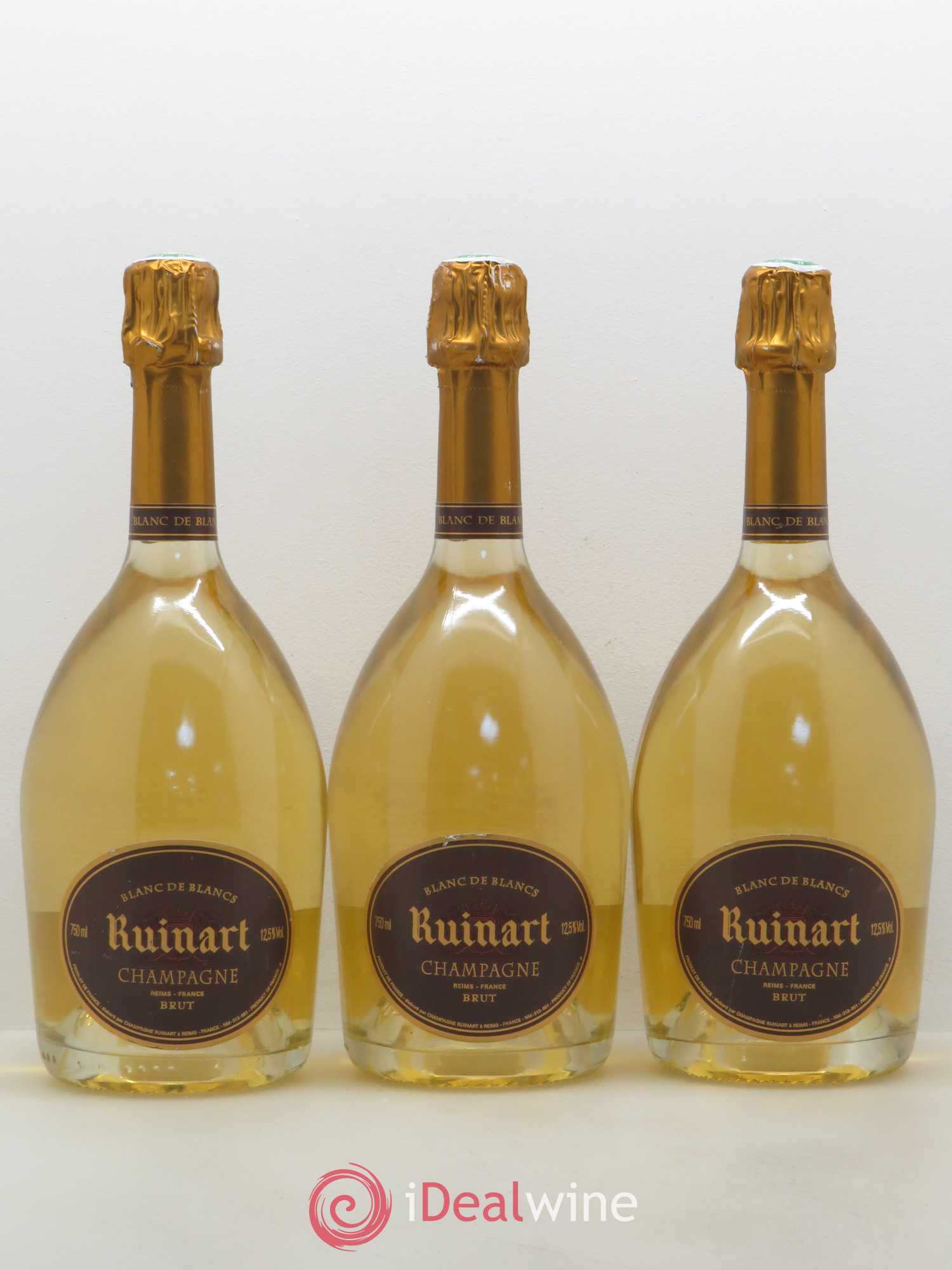 Blanc de Blancs Brut Ruinart - Lot de 3 bouteilles - 0