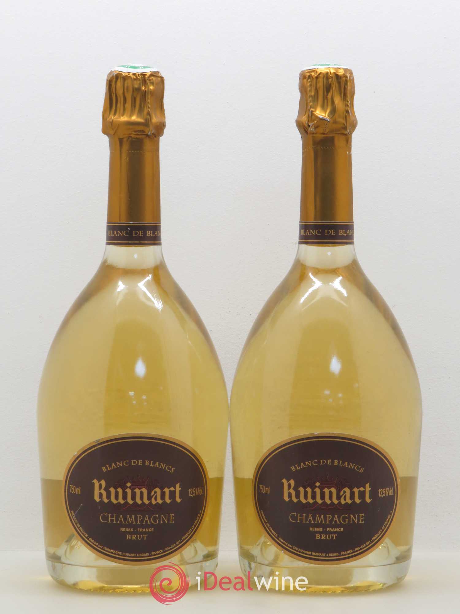 Blanc de Blancs Brut Ruinart - Lot de 2 bouteilles - 0