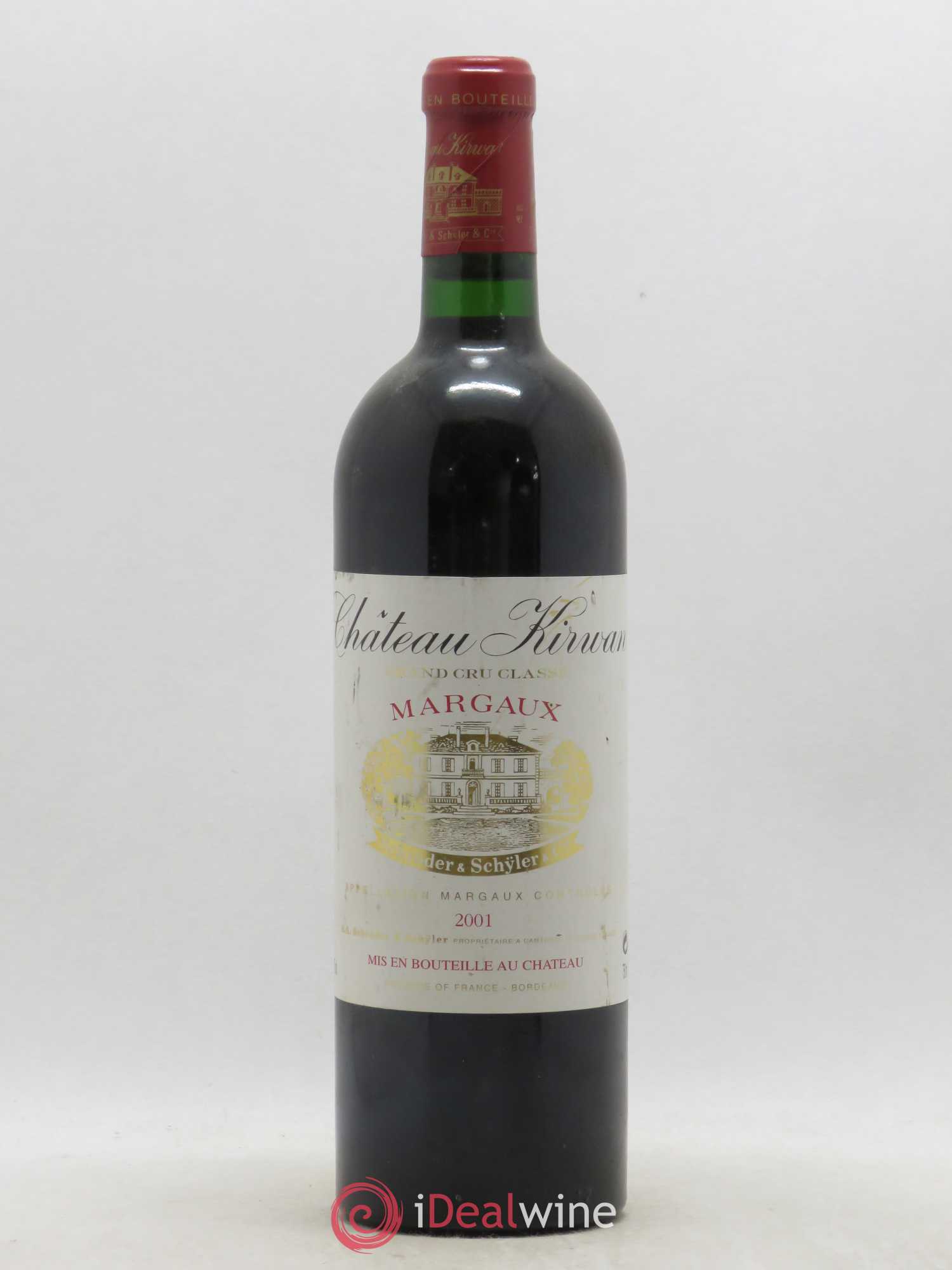 Château Kirwan 3ème Grand Cru Classé 2001 - Lot de 1 bouteille - 0