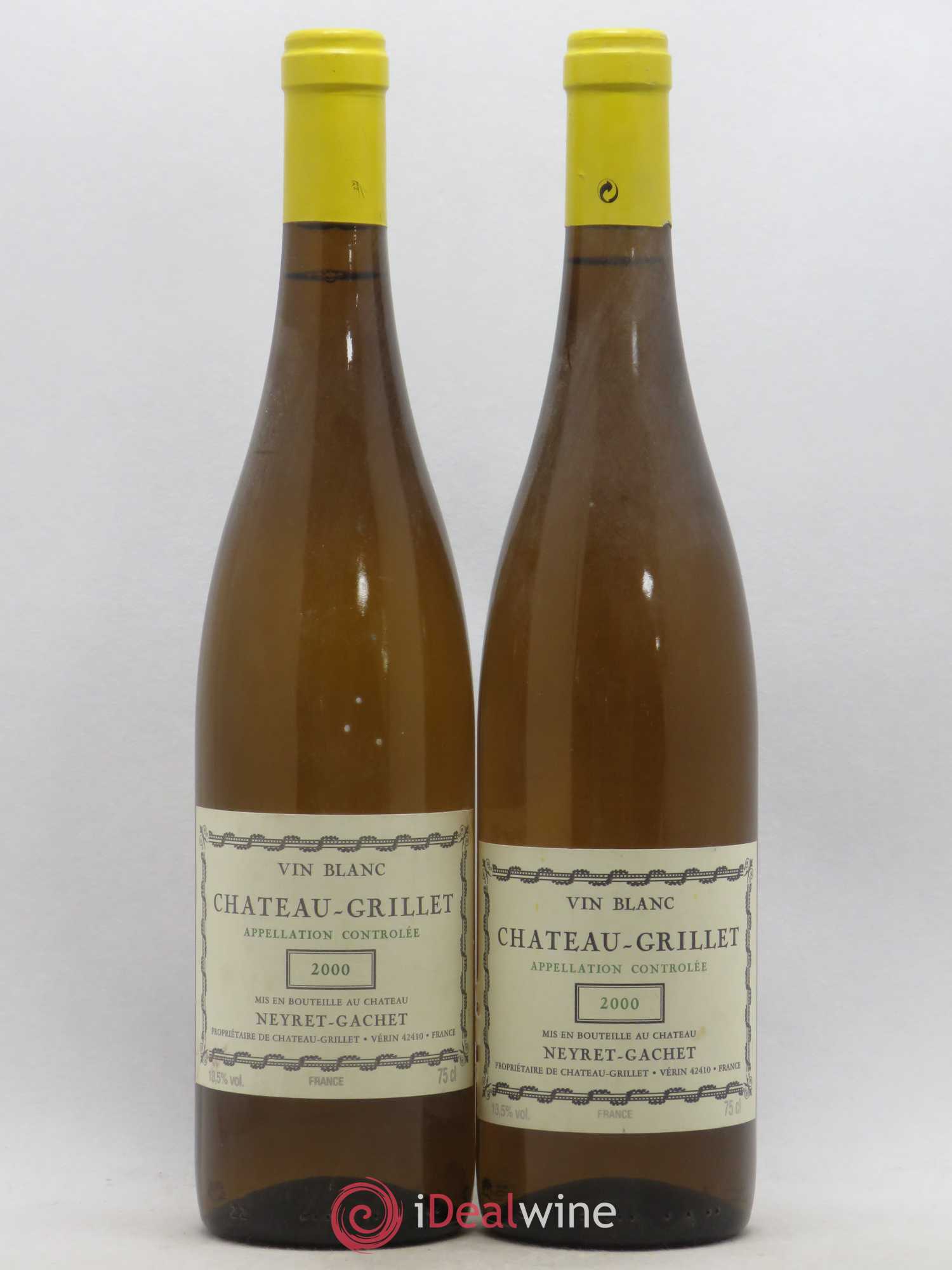 Château Grillet Château-Grillet 2000 - Lot de 2 bouteilles - 0