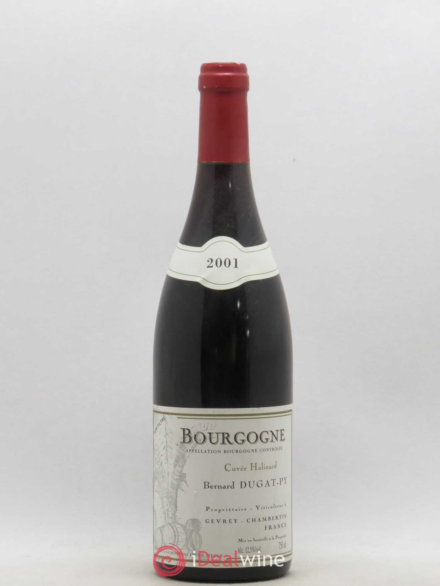 Bourgogne Cuvée Halinard Dugat-Py 2001 - Lot de 1 bouteille - 0