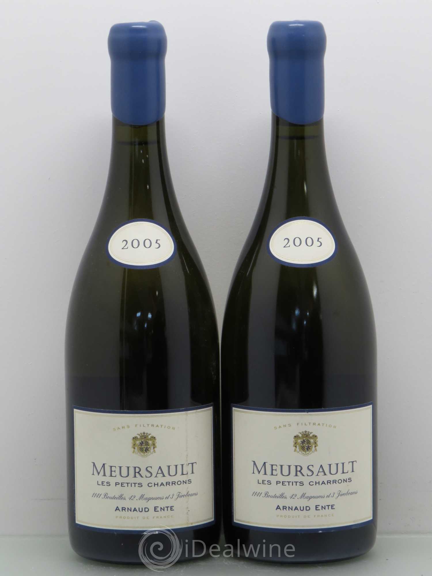Meursault Les Petits Charrons - Arnaud Ente 2005 - Posten von 2 Flaschen - 0