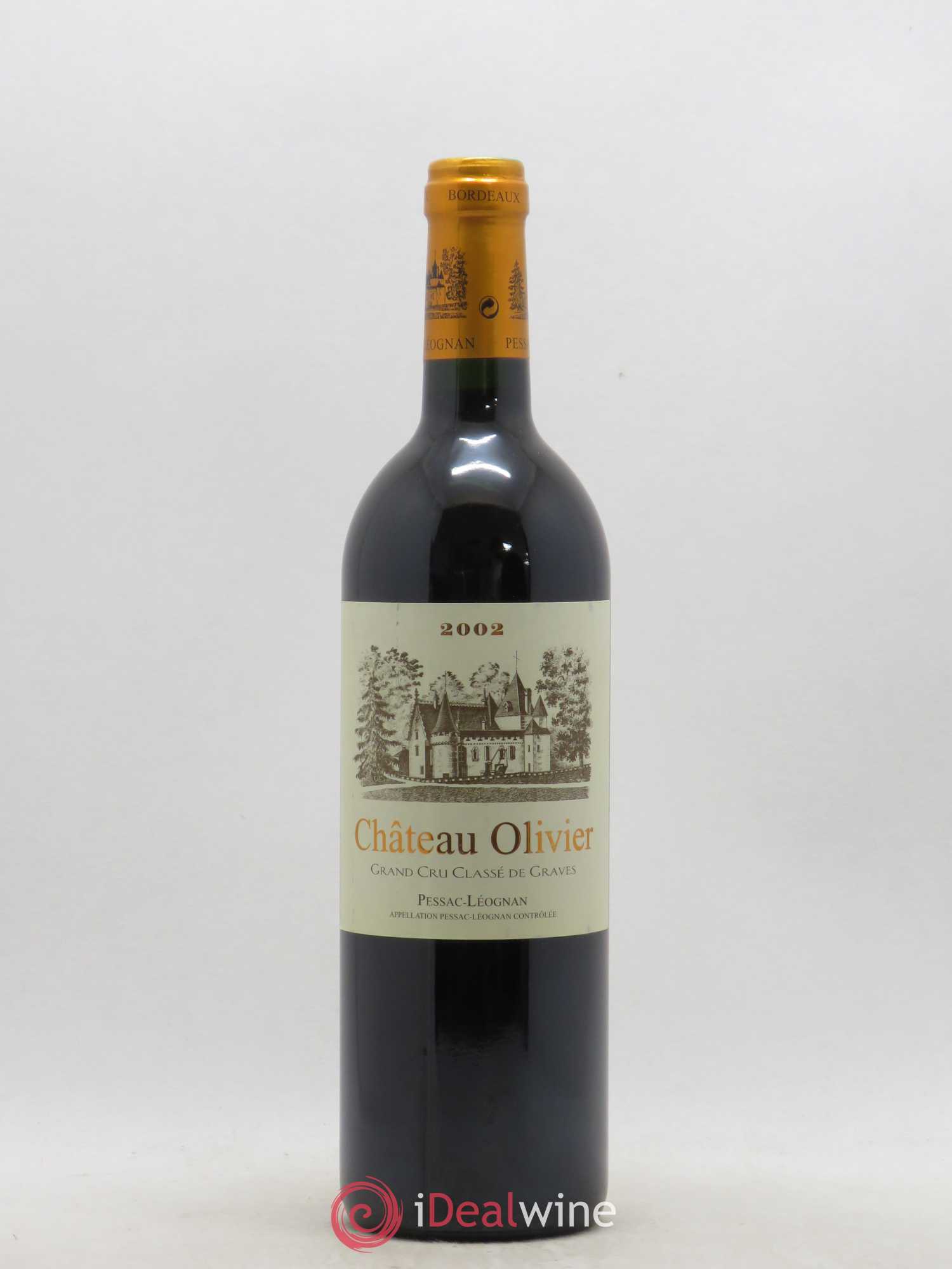 Château Olivier Cru Classé de Graves 2002 - Lot de 1 bouteille - 0