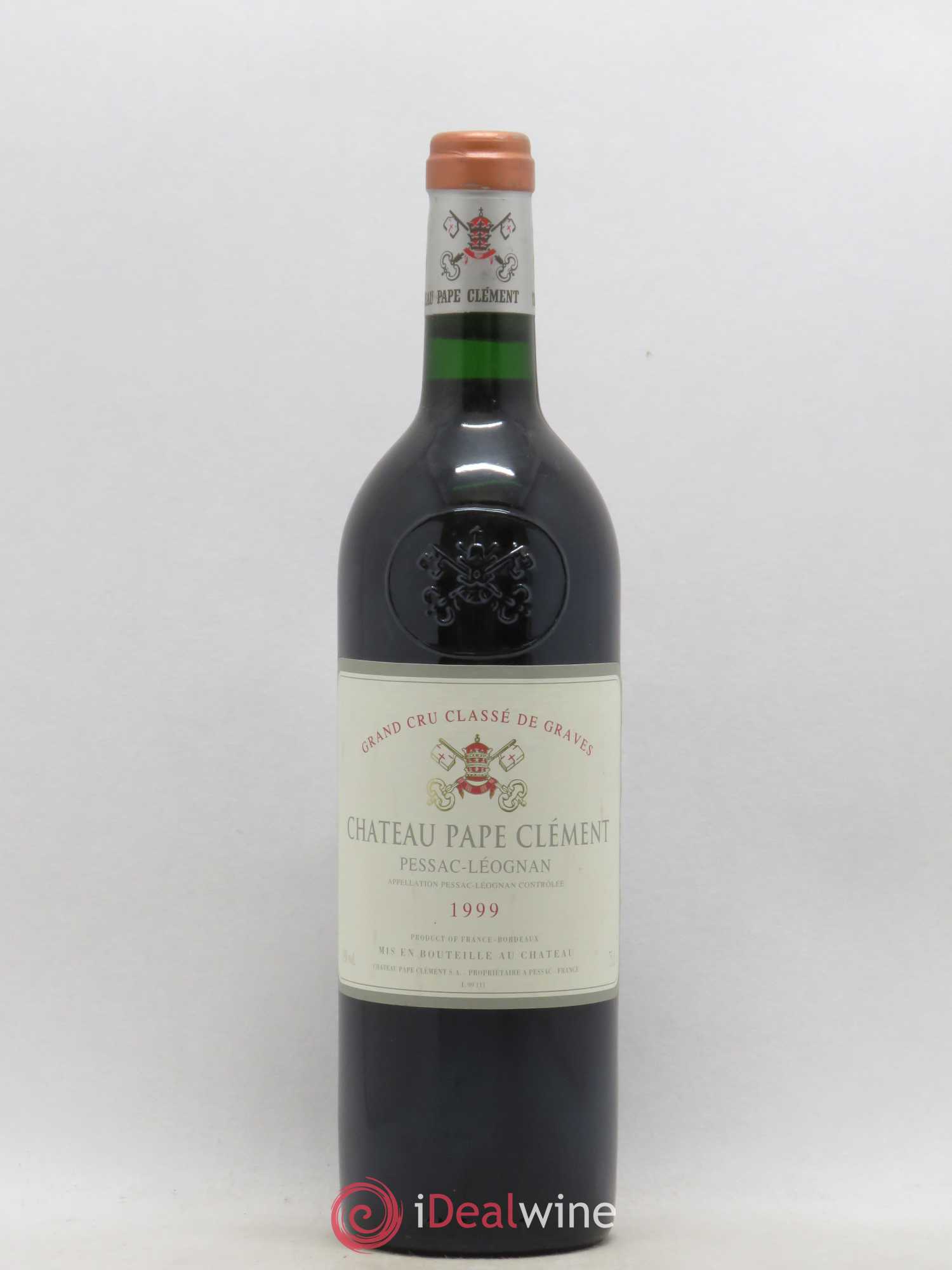 Château Pape Clément Cru Classé de Graves 1999 - Lot de 1 bouteille - 0