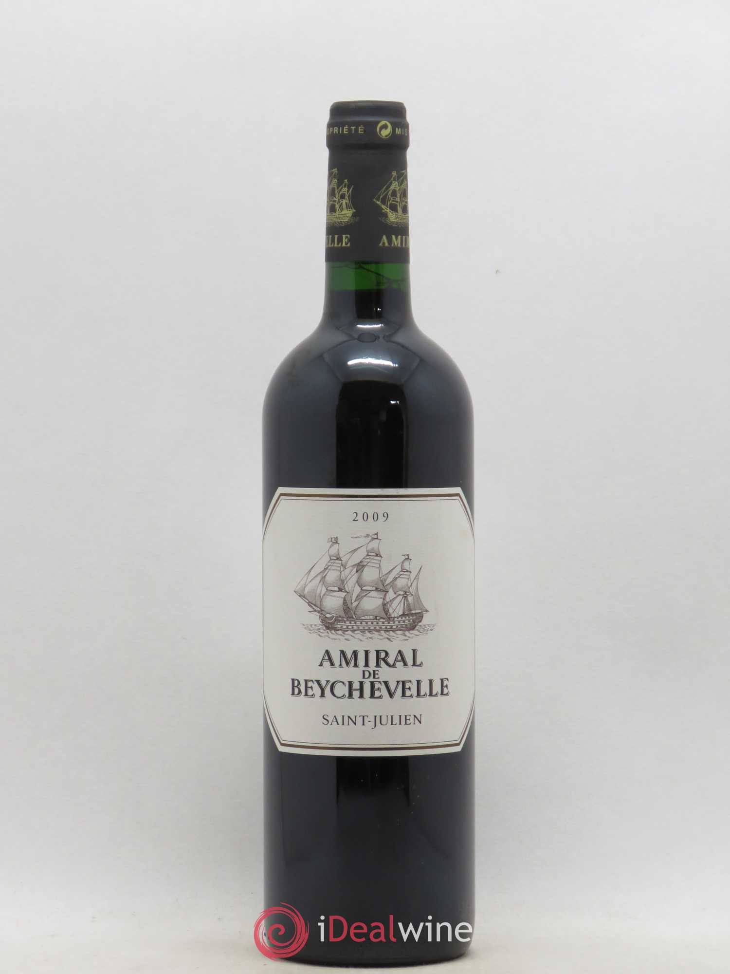 Amiral de Beychevelle Second Vin 2009 - Lot de 1 bouteille - 0