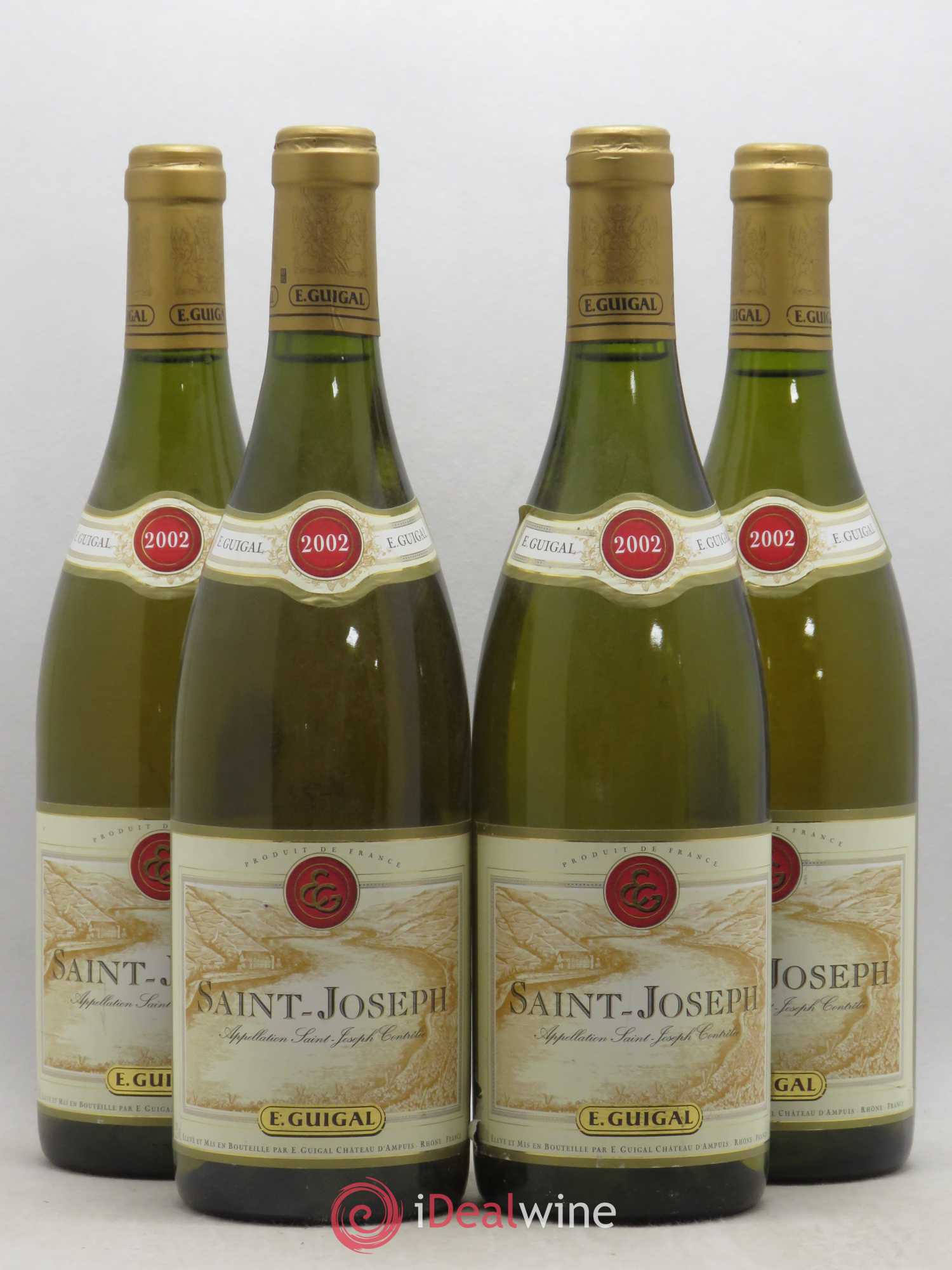 Saint-Joseph Guigal 2002 - Lot de 4 bouteilles - 0