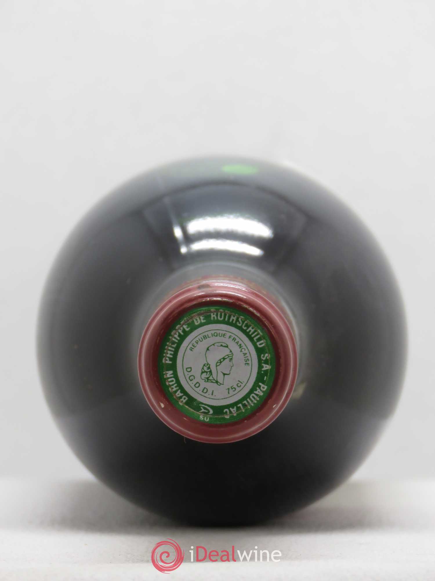 Château Mouton Rothschild 1er Grand Cru Classé 1988 - Lot de 1 bouteille - 1