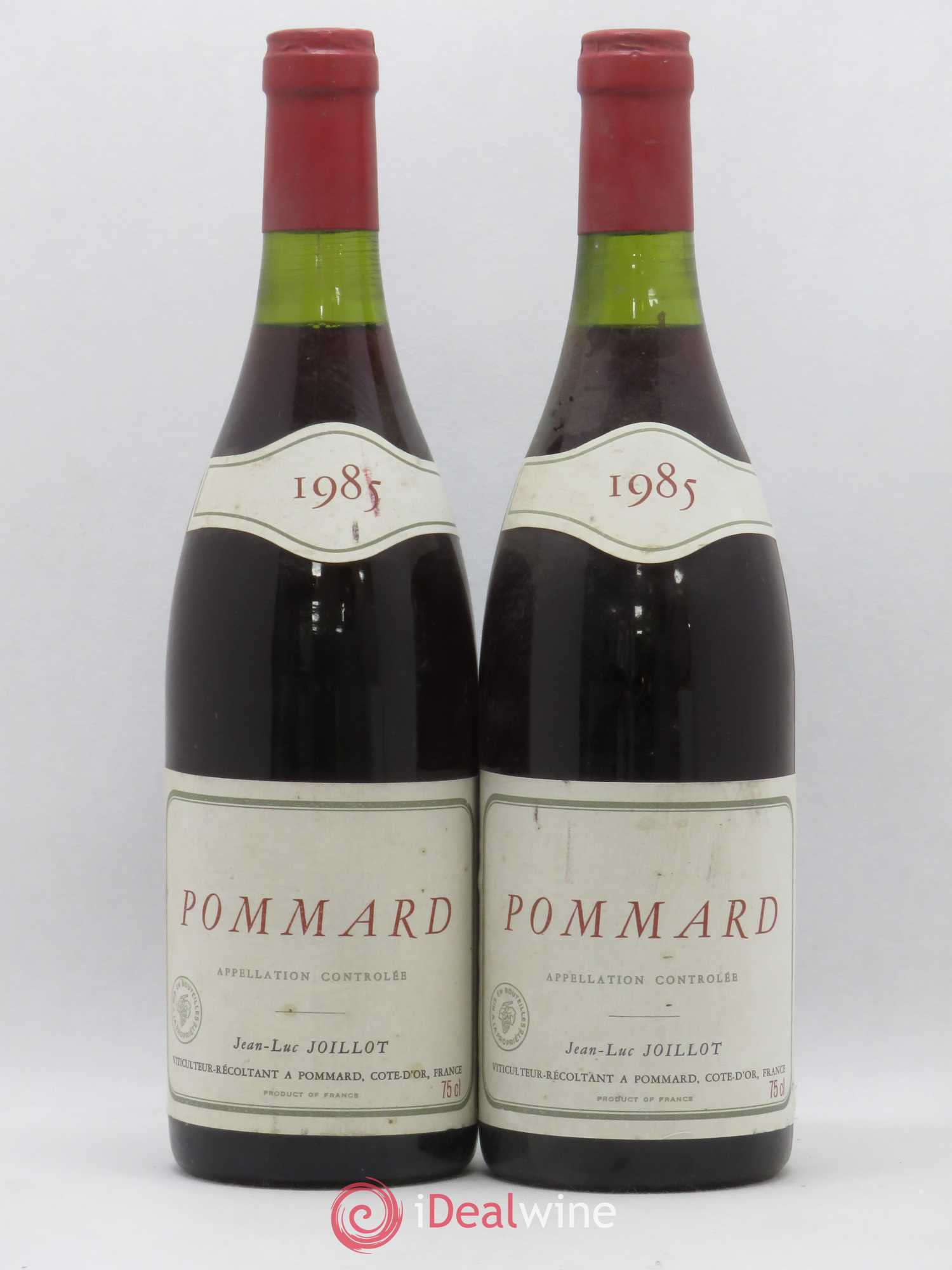 Pommard Domaine Jean Luc Joillot 1985 - Posten von 2 Flaschen - 0