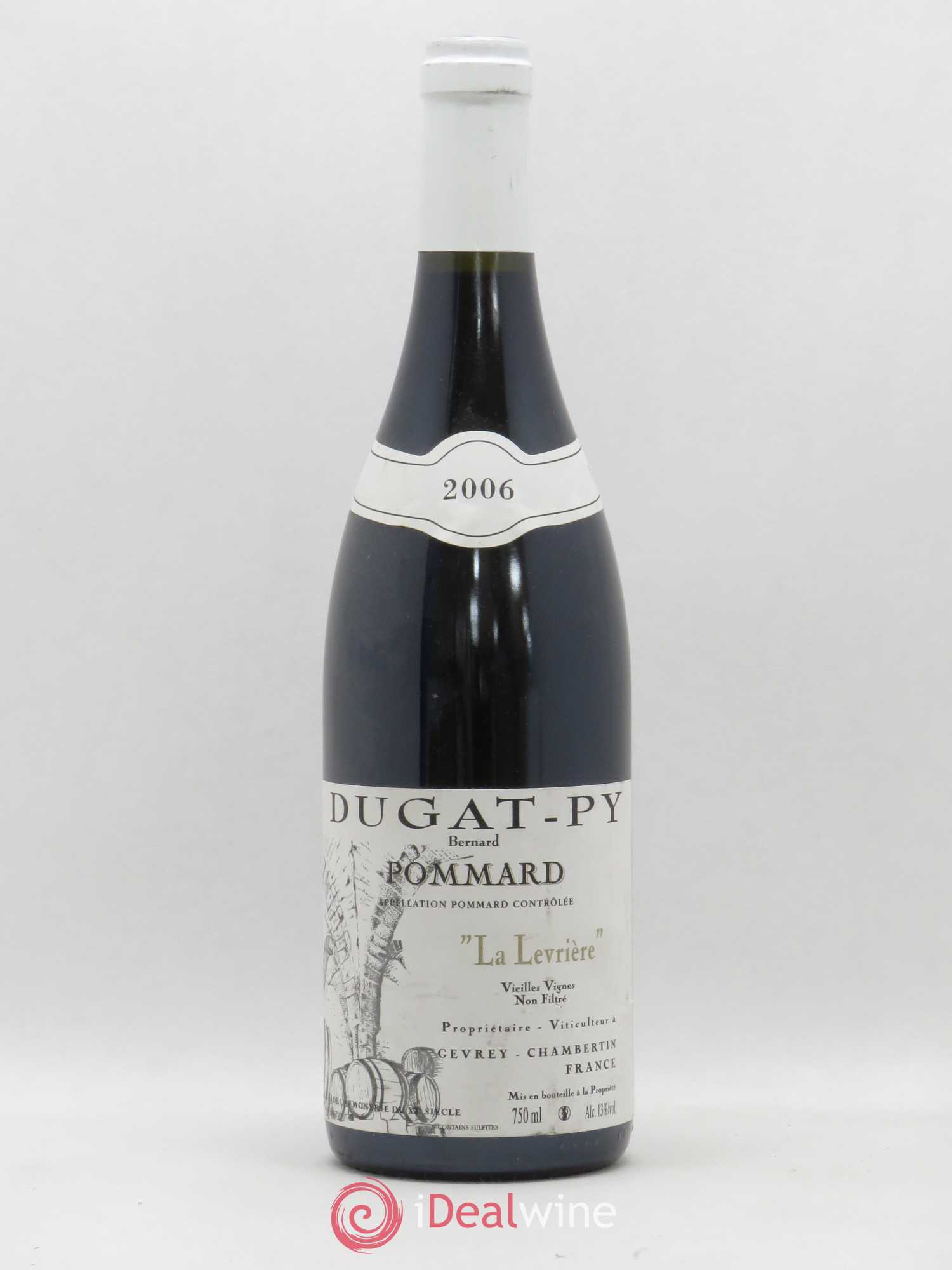 Pommard La Levrière Vieilles Vignes Dugat-Py 2006 - Lot de 1 bouteille - 0