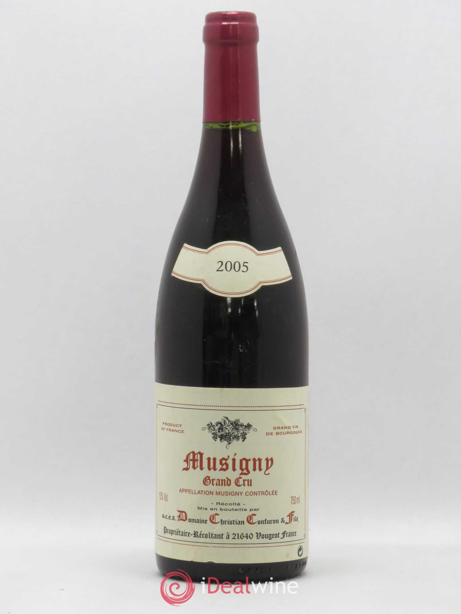 Musigny Grand Cru Christian Confuron 2005 - Lot de 1 bouteille - 0