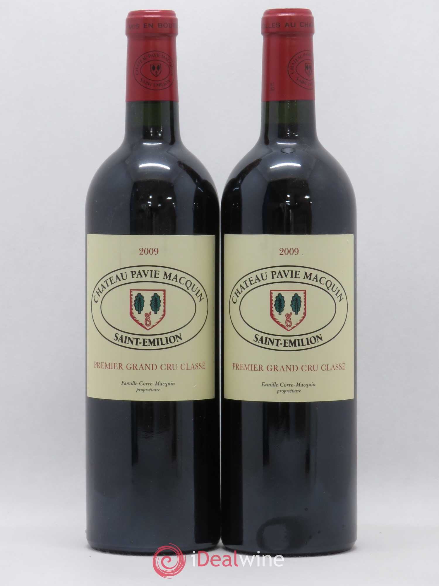 Château Pavie Macquin 1er Grand Cru Classé B 2009 - Lot de 2 bouteilles - 0