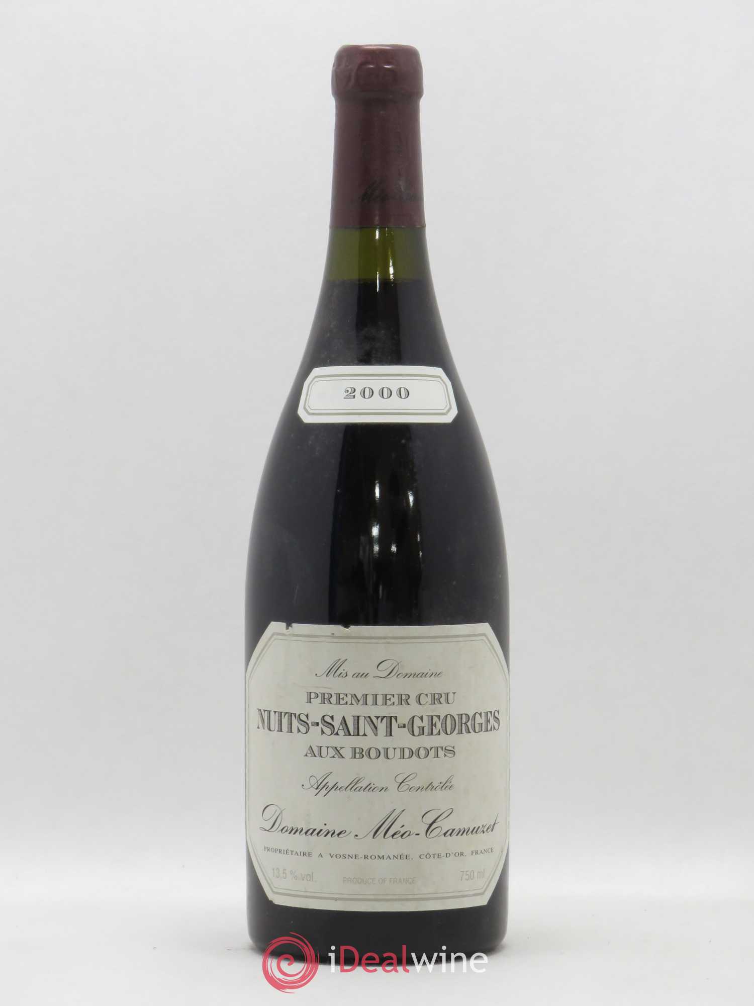 Nuits-Saint-Georges 1er Cru Aux Boudots Méo-Camuzet (Domaine) 2000 - Lot de 1 bouteille - 0