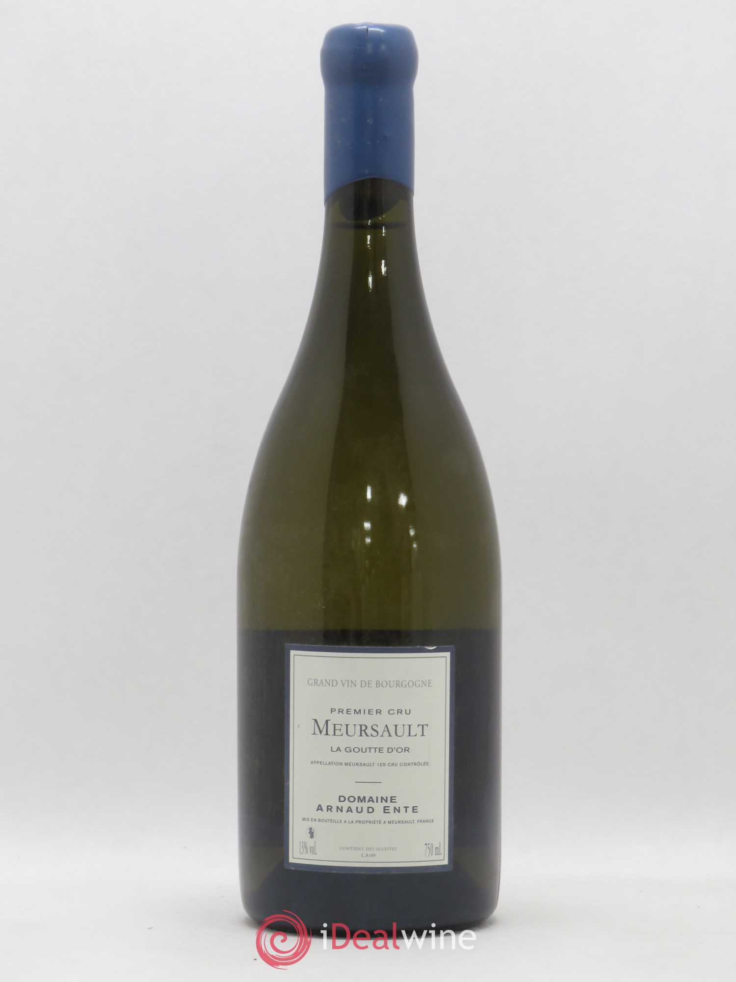 Meursault 1er Cru Goutte d'Or Arnaud Ente 2009 - Lot de 1 bouteille - 1